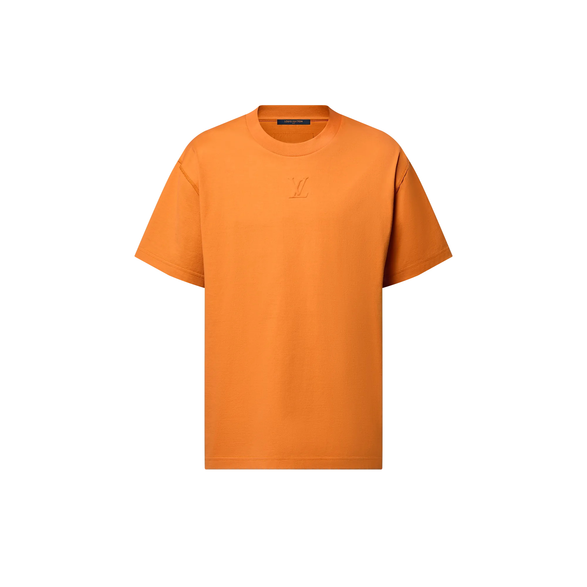 Louis Vuitton Embossed LV T - Shirt - Men - Ready - to - Wear 1AGIIP Apricot