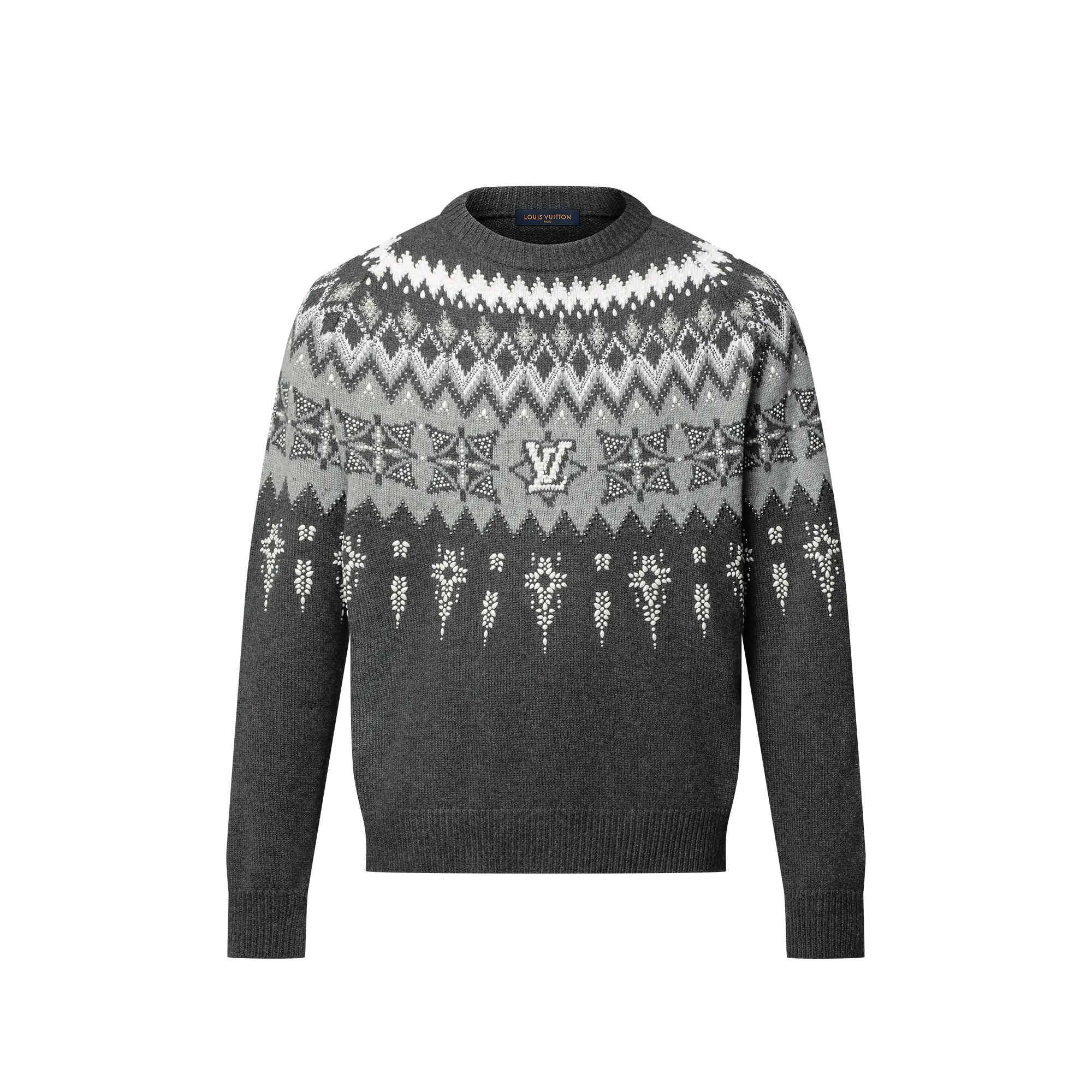 Louis Vuitton Embellished Wool - Cashmere Blend Pullover - New - For Men 1AGJUQ