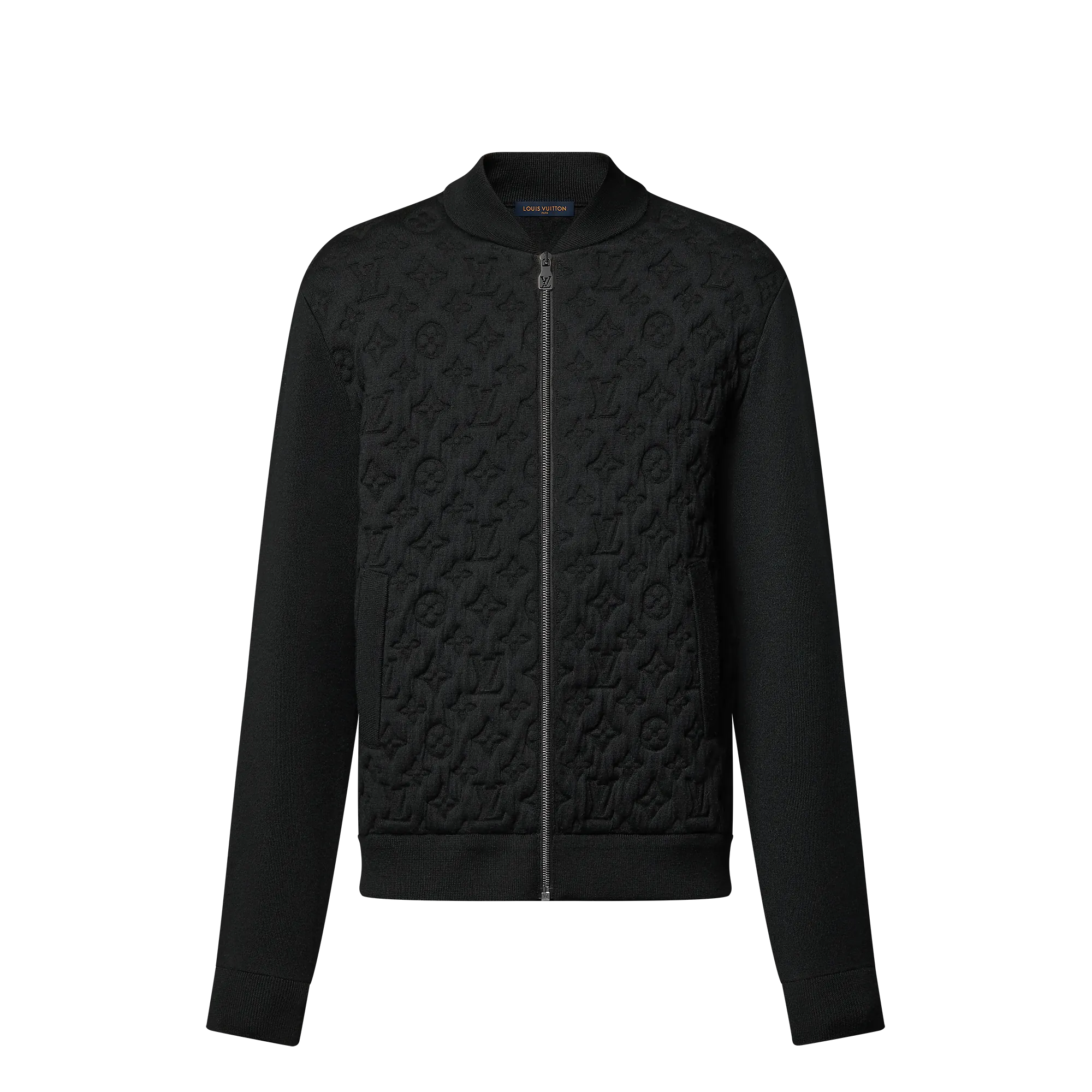 Louis Vuitton Monogram Padded Wool Blend Bomber - New - For Men 1AGJV5