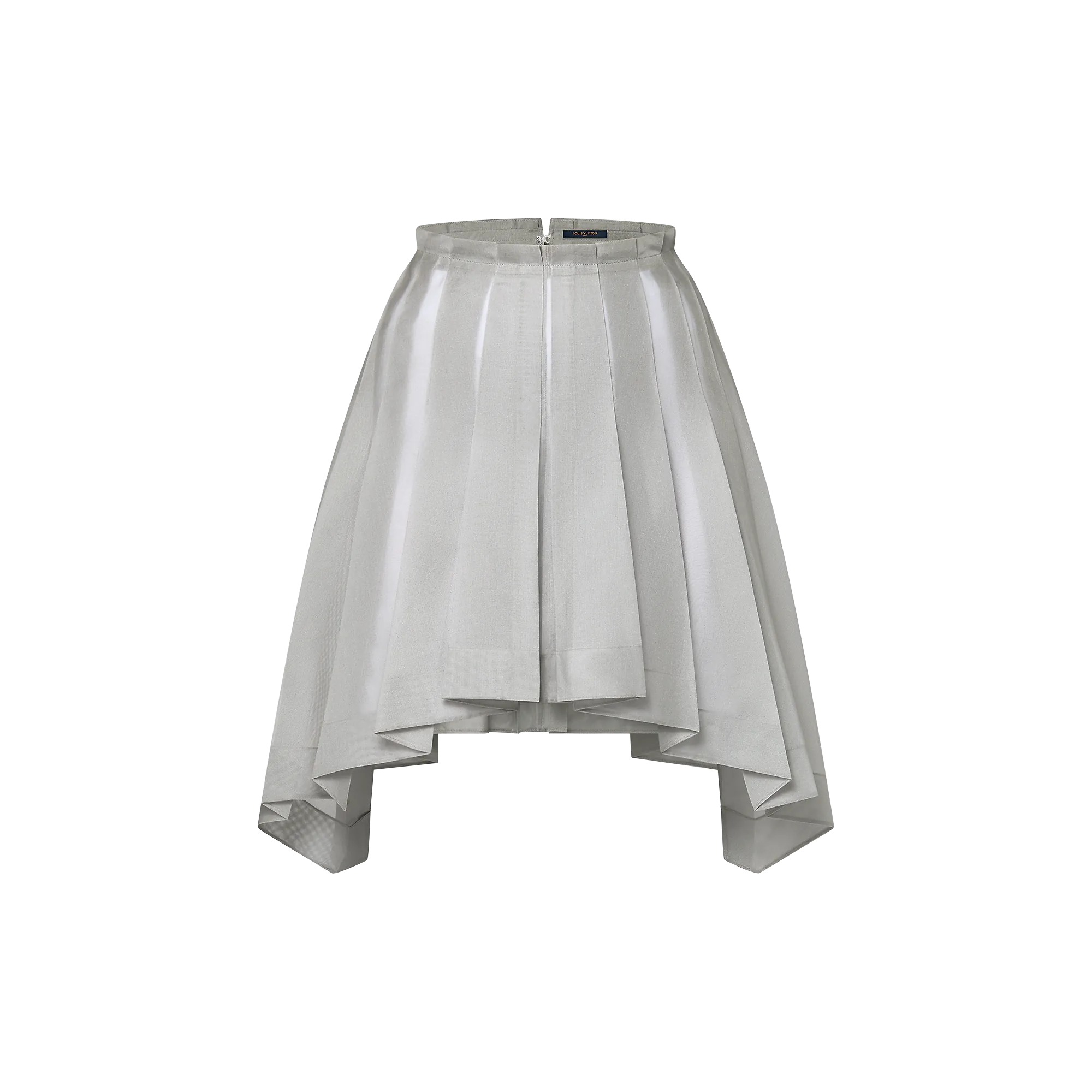 Louis Vuitton Asymmetrical Box Pleat Gauze Skirt - Women - Ready - to - Wear 1AGLJI