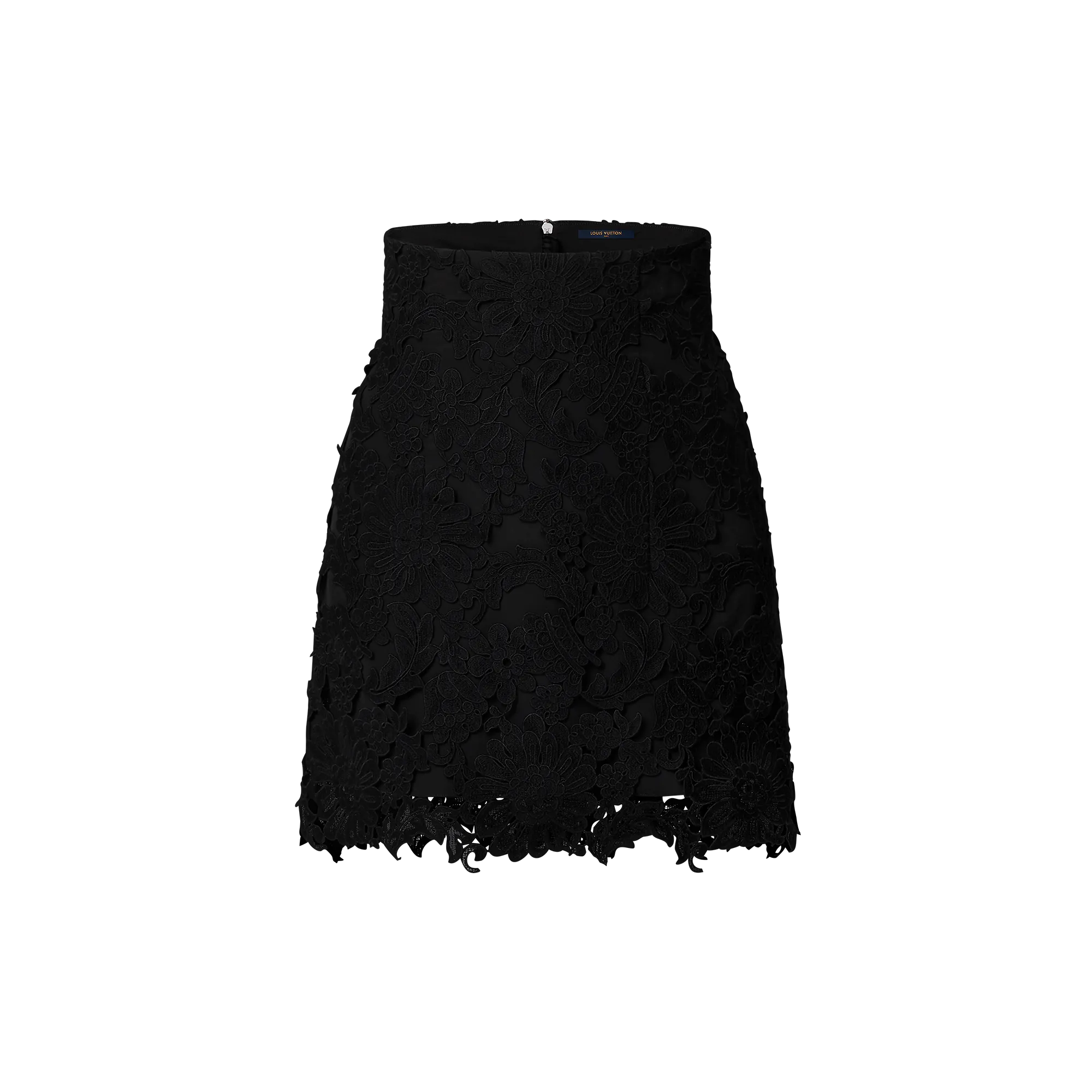 Louis Vuitton Floral Lace Mini Skirt - Women - Ready - to - Wear 1AGMKV