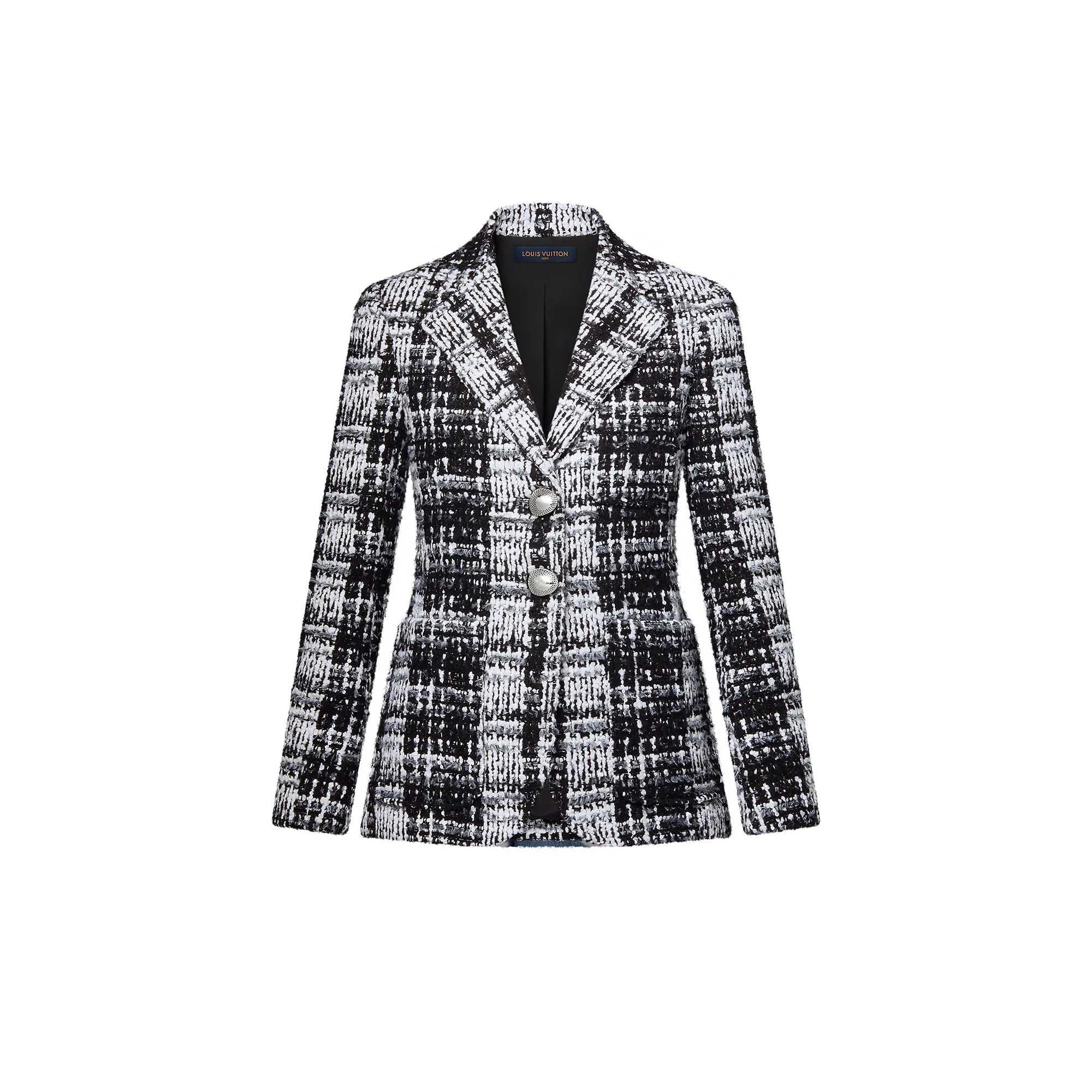 Louis Vuitton Graphic Tweed Blazer - Women - Ready - to - Wear 1AGOKU