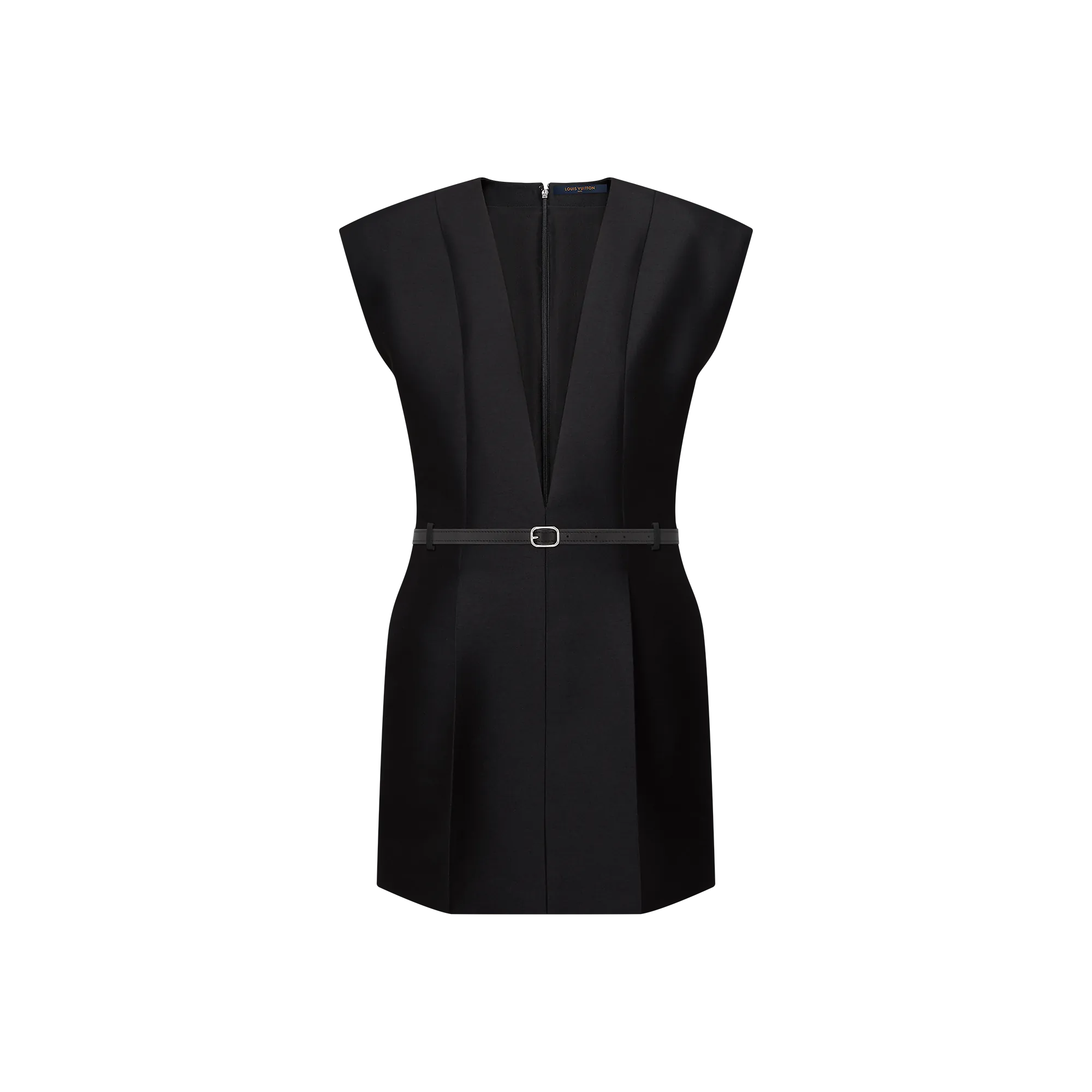Louis Vuitton V - Neckline Fitted Dress - Women - Ready - to - Wear 1AGQQW