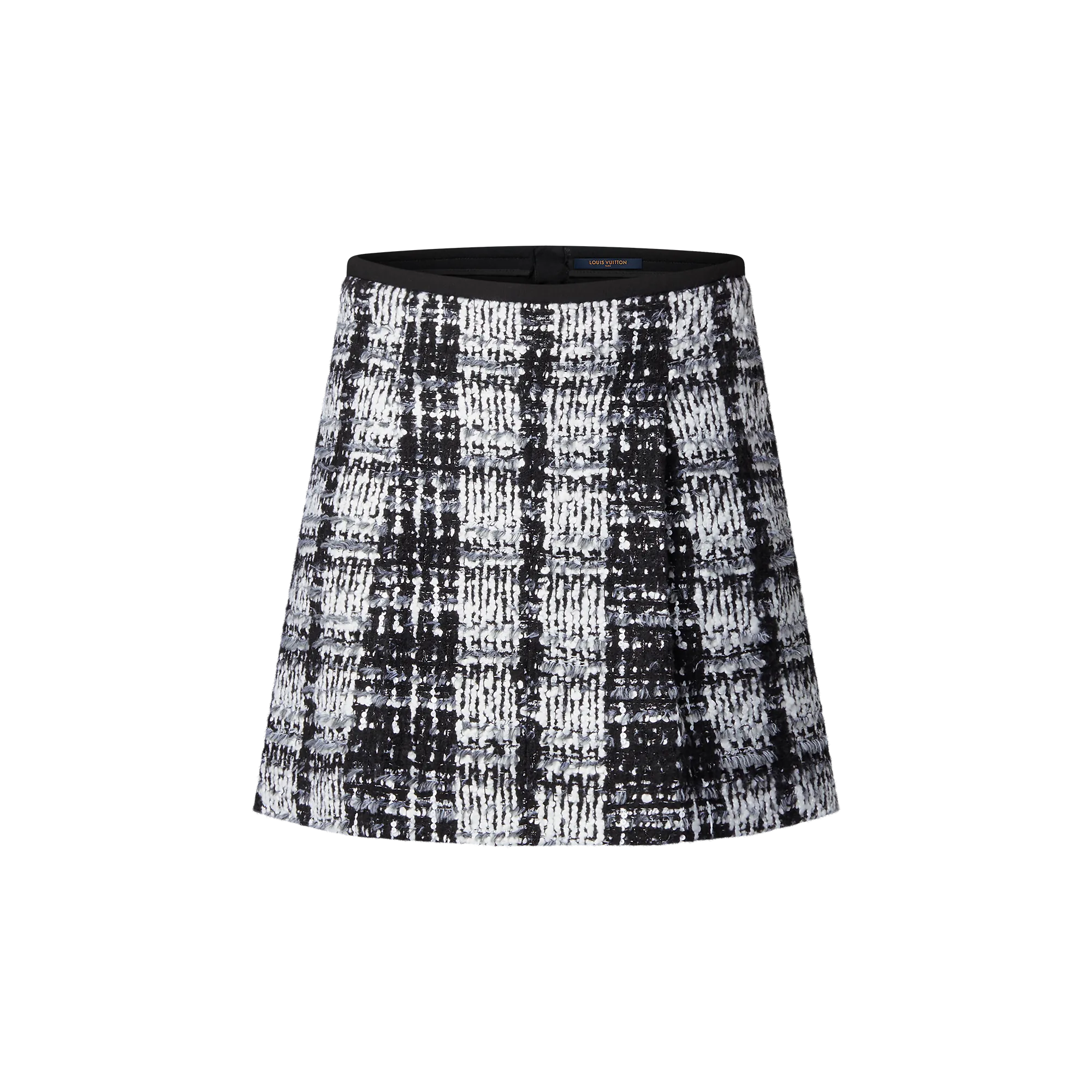 Louis Vuitton Graphic Tweed Mini Skirt - Women - Ready - to - Wear 1AGRK6