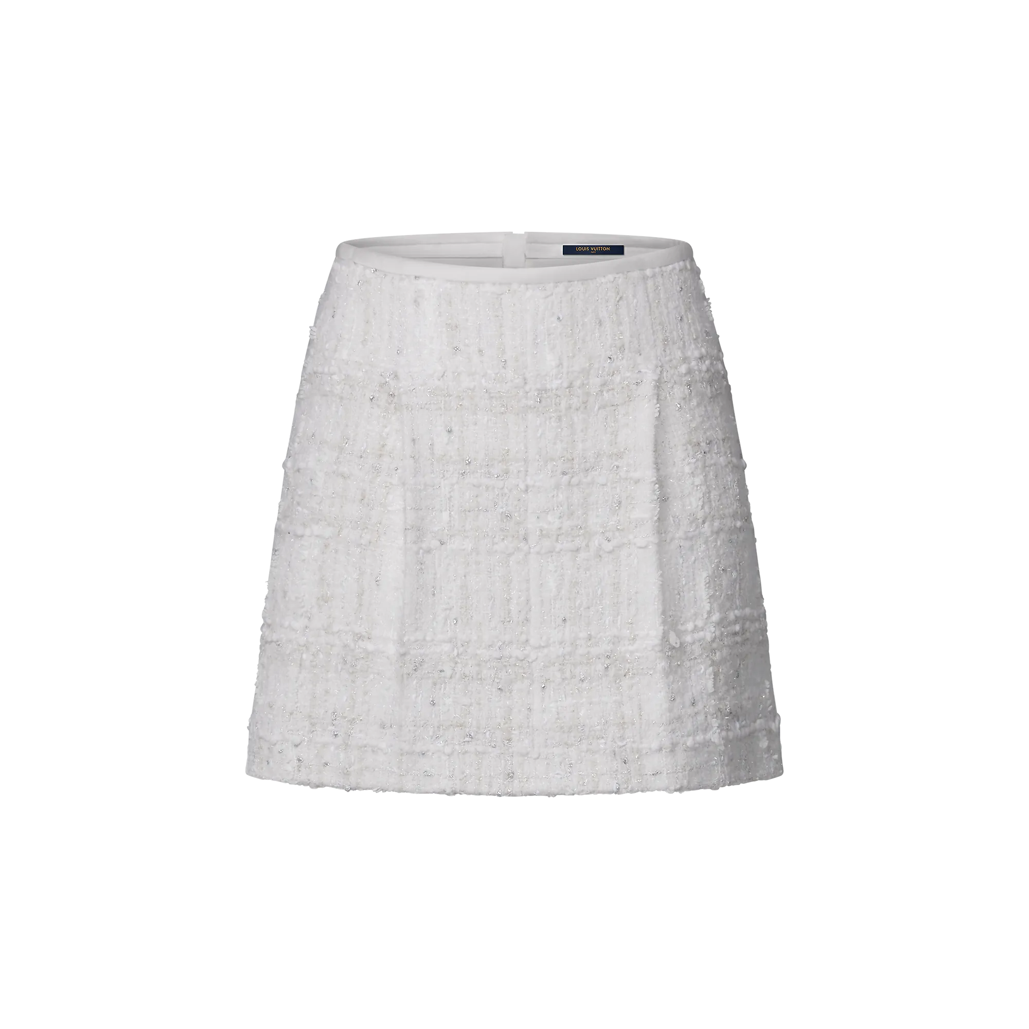 Louis Vuitton Lurex Tweed Mini Skirt - Women - Ready - to - Wear 1AGRKE