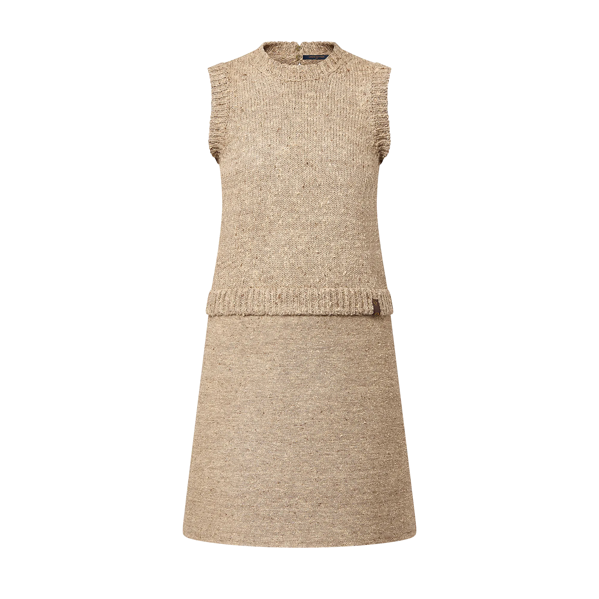 Louis Vuitton Silk Knit Dress - Women - Ready - to - Wear 1AGRXY