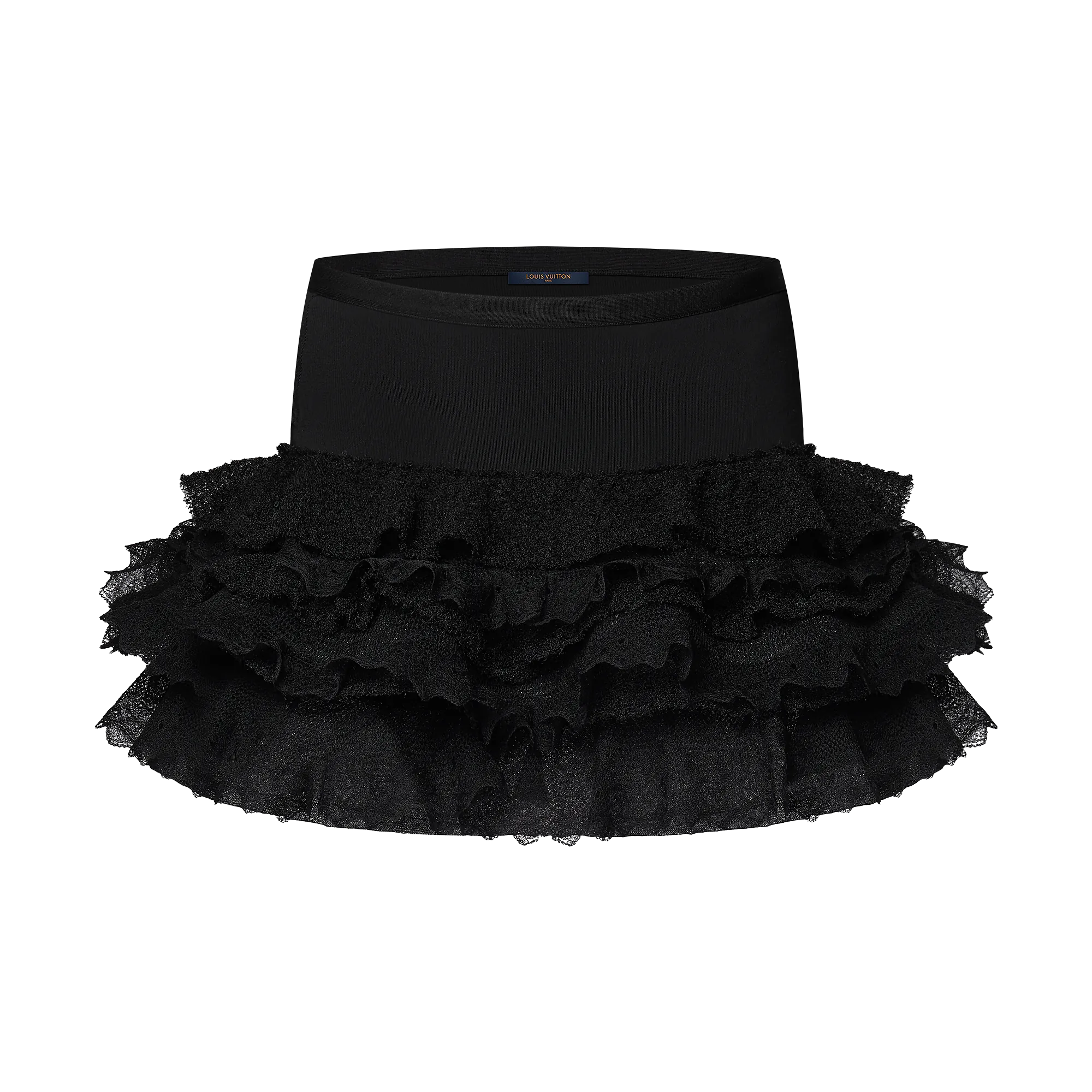 Louis Vuitton Lace Frill Mini Skirt - Women - Ready - to - Wear 1AGRZO