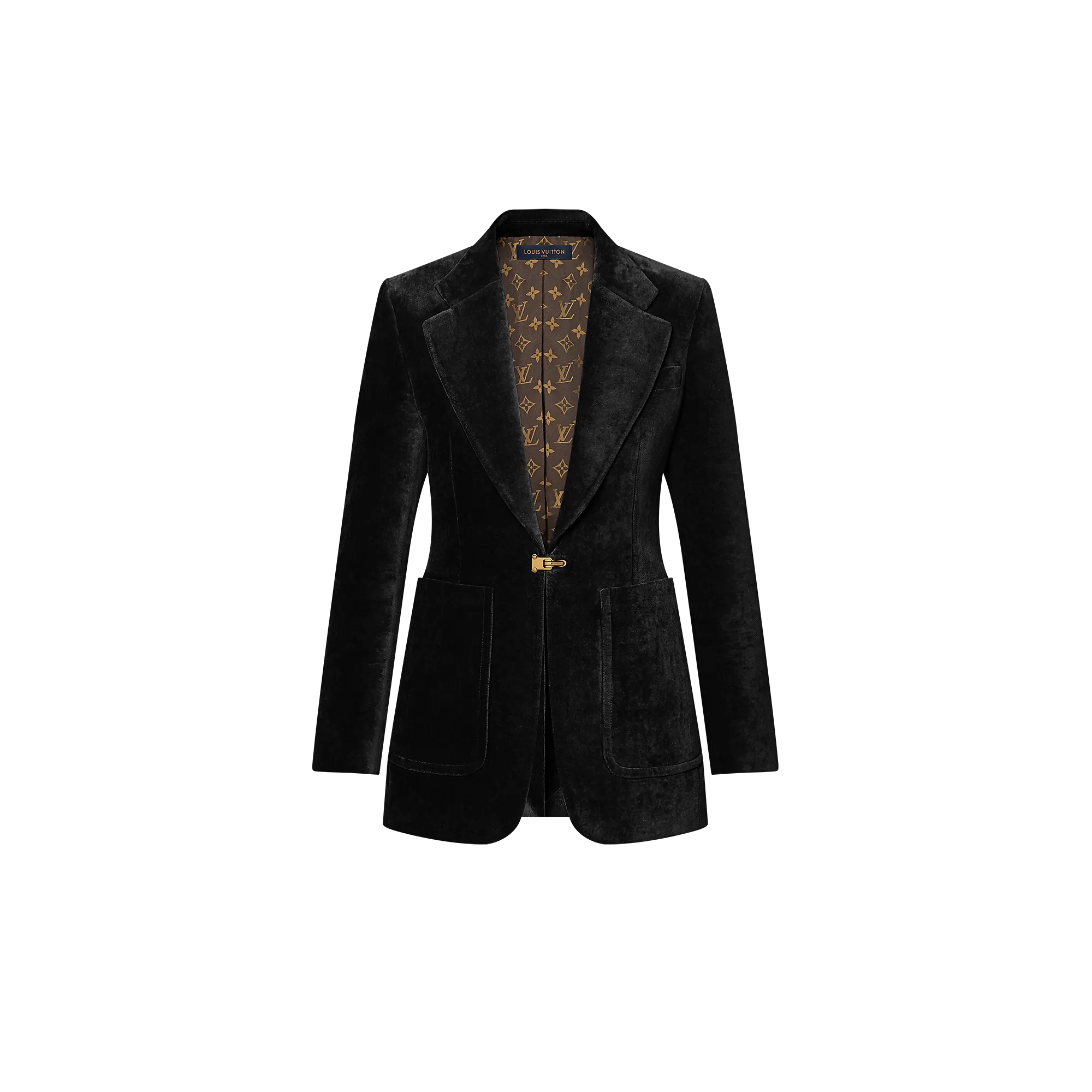 Louis Vuitton Velvet Schoolboy Blazer - Women - Ready - to - Wear 1AH271