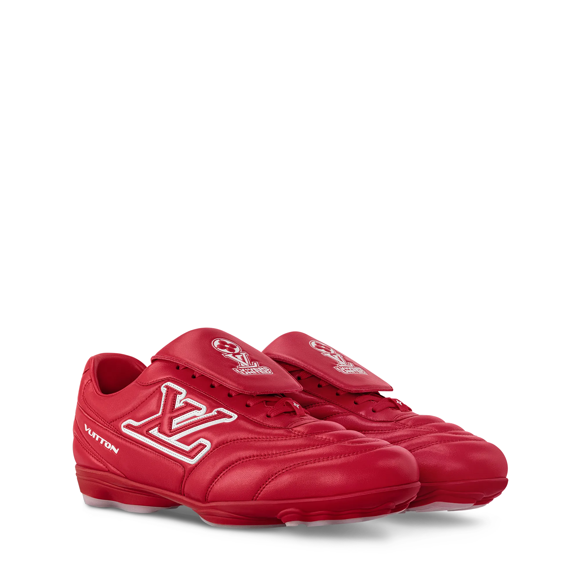 Louis Vuitton LV Footprint Soccer Sneaker Calfxx - Men - Shoes 1AHDOR Red