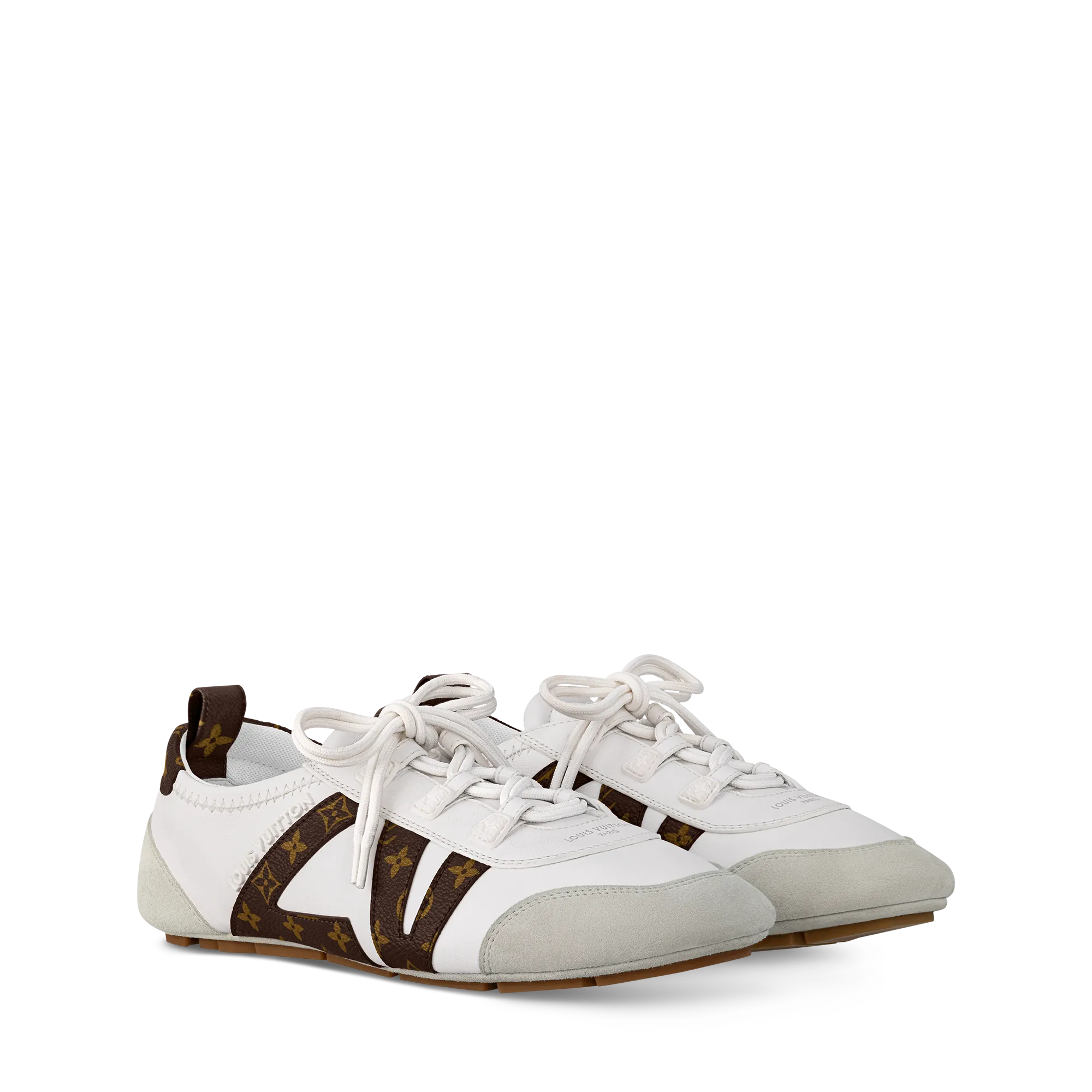 Louis Vuitton LV Sneakerina Mix of leathers - Women - Shoes 1AHNC6 White