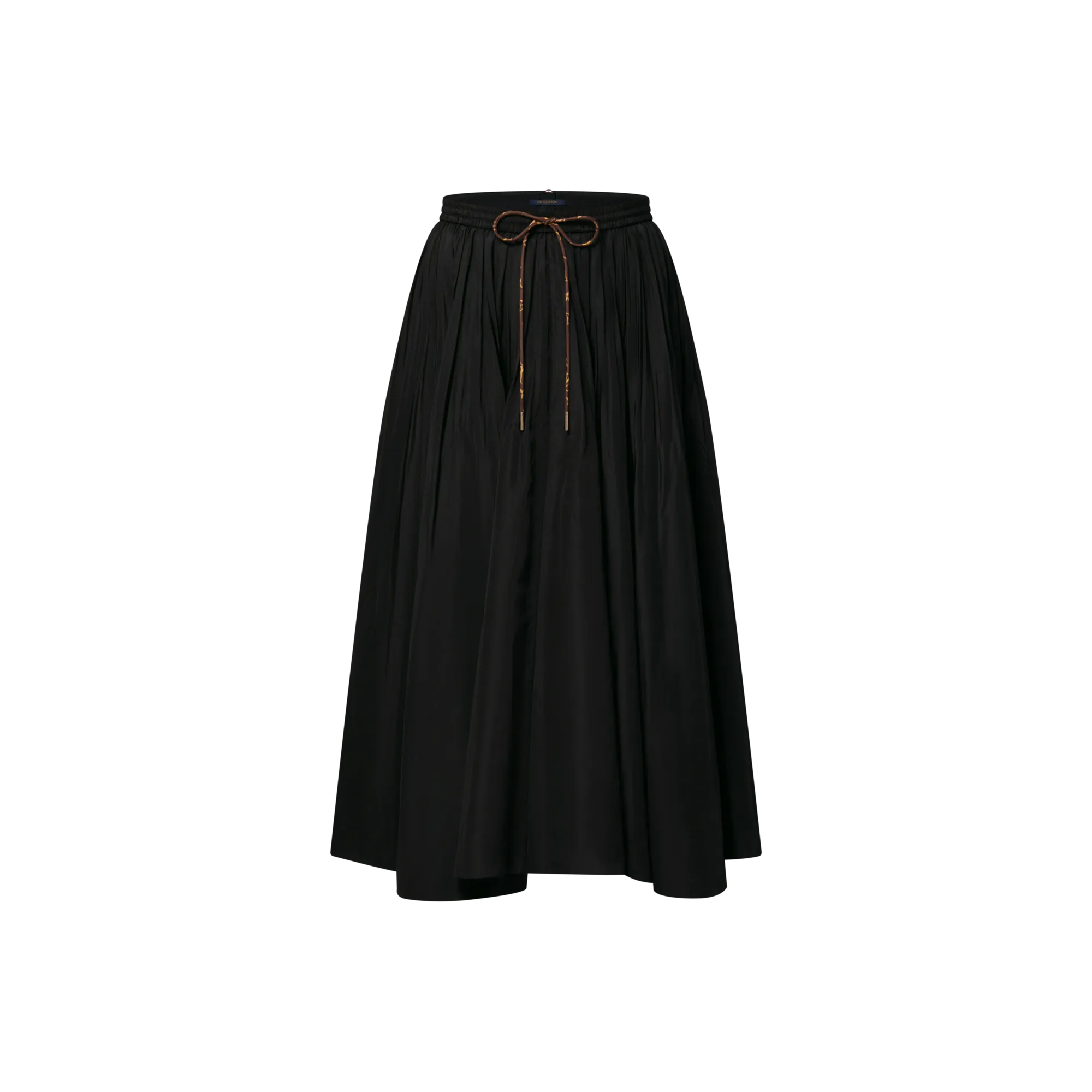 Louis Vuitton Drawstring Plissé Skirt - Women - Ready-to-Wear 1AHXLC Black