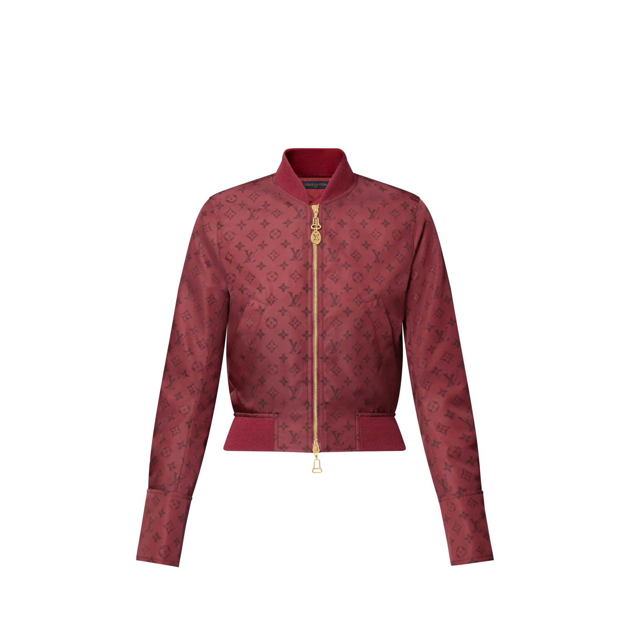 Louis Vuitton Monogram Bomber Jacket - Women - Ready-to-Wear 1AHXUI Plum