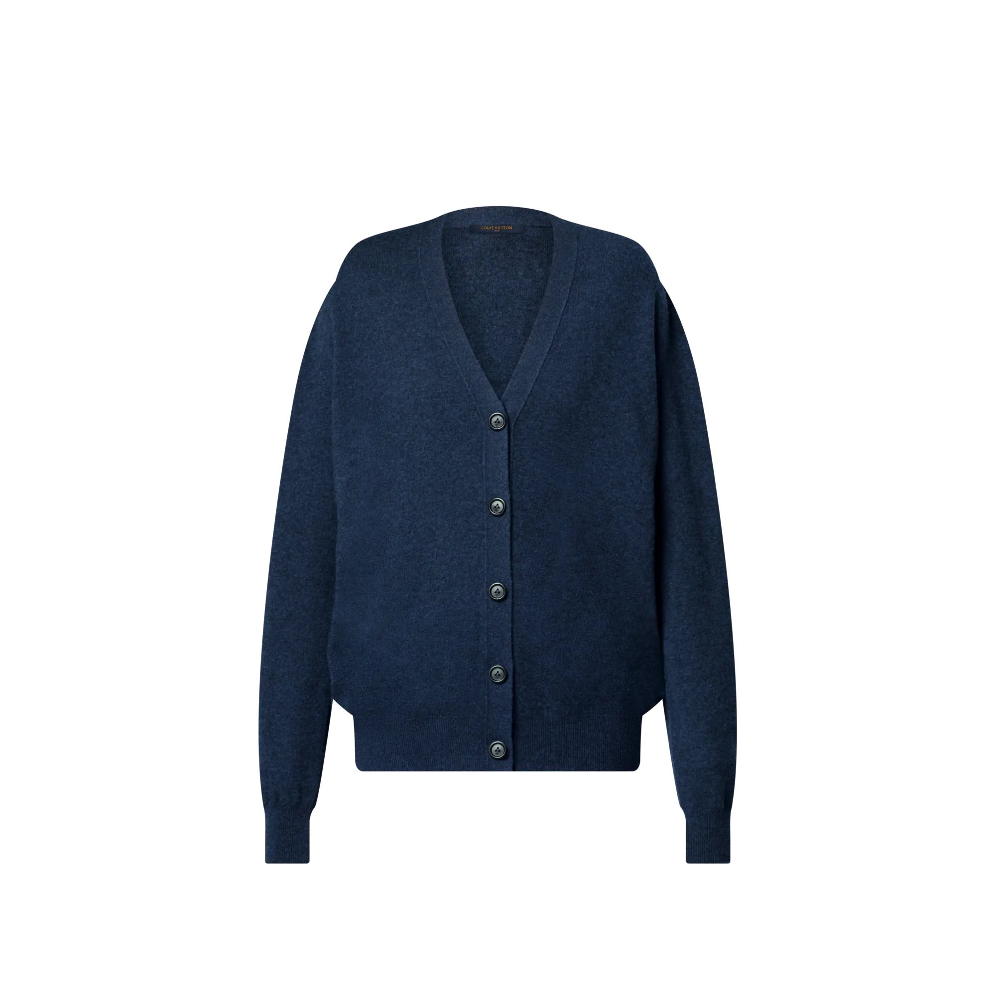 Louis Vuitton Seamless Cashmere Cardigan - Women - Ready-to-Wear 1AHYWK Night Blue Louis Vuitton Seamless Cashmere Cardigan - Women - Ready-to-Wear 1AHYWK Night Blue
