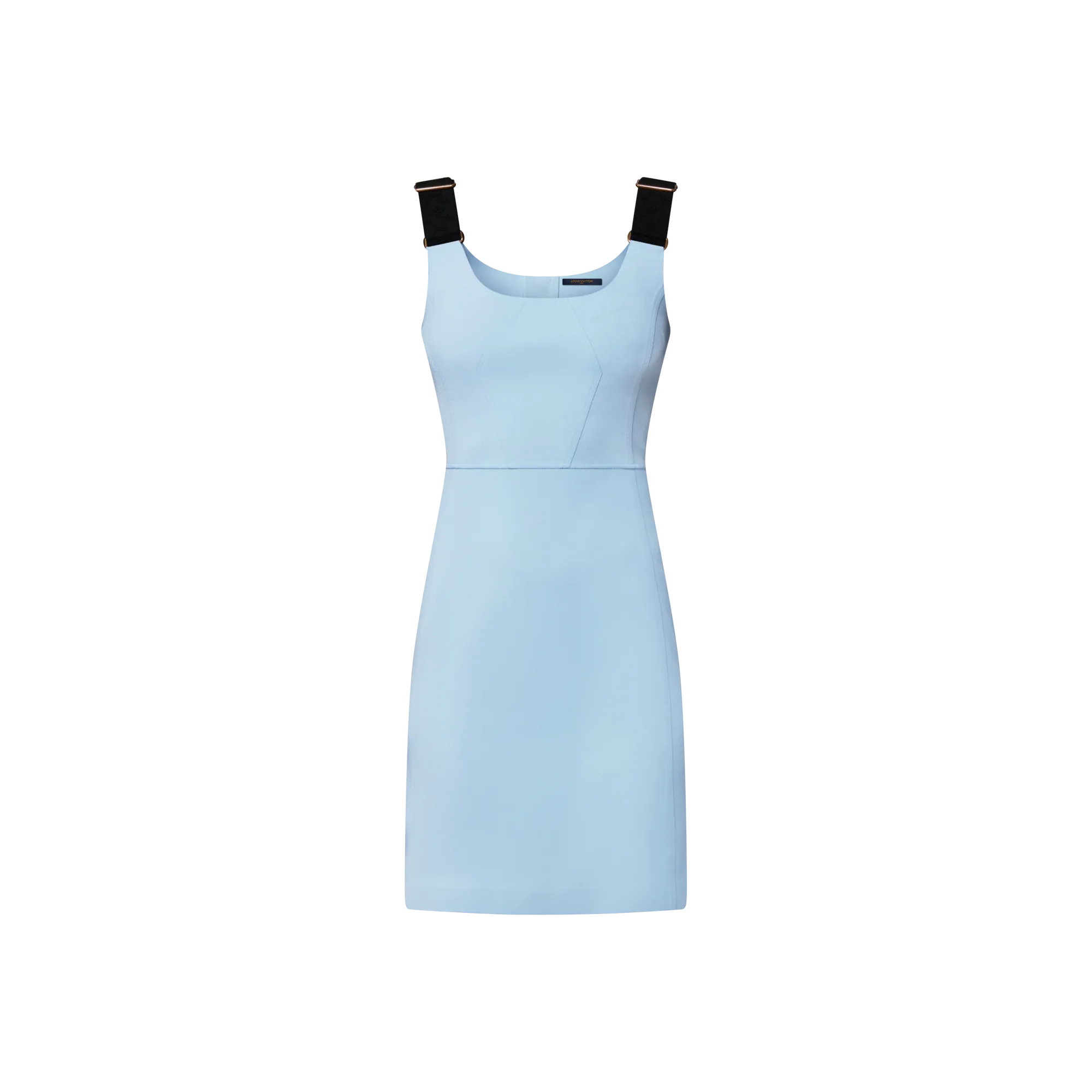 Louis Vuitton Sporty Technical Gabardine Dress - Women - Ready - to - Wear 1AHZLS Blue
