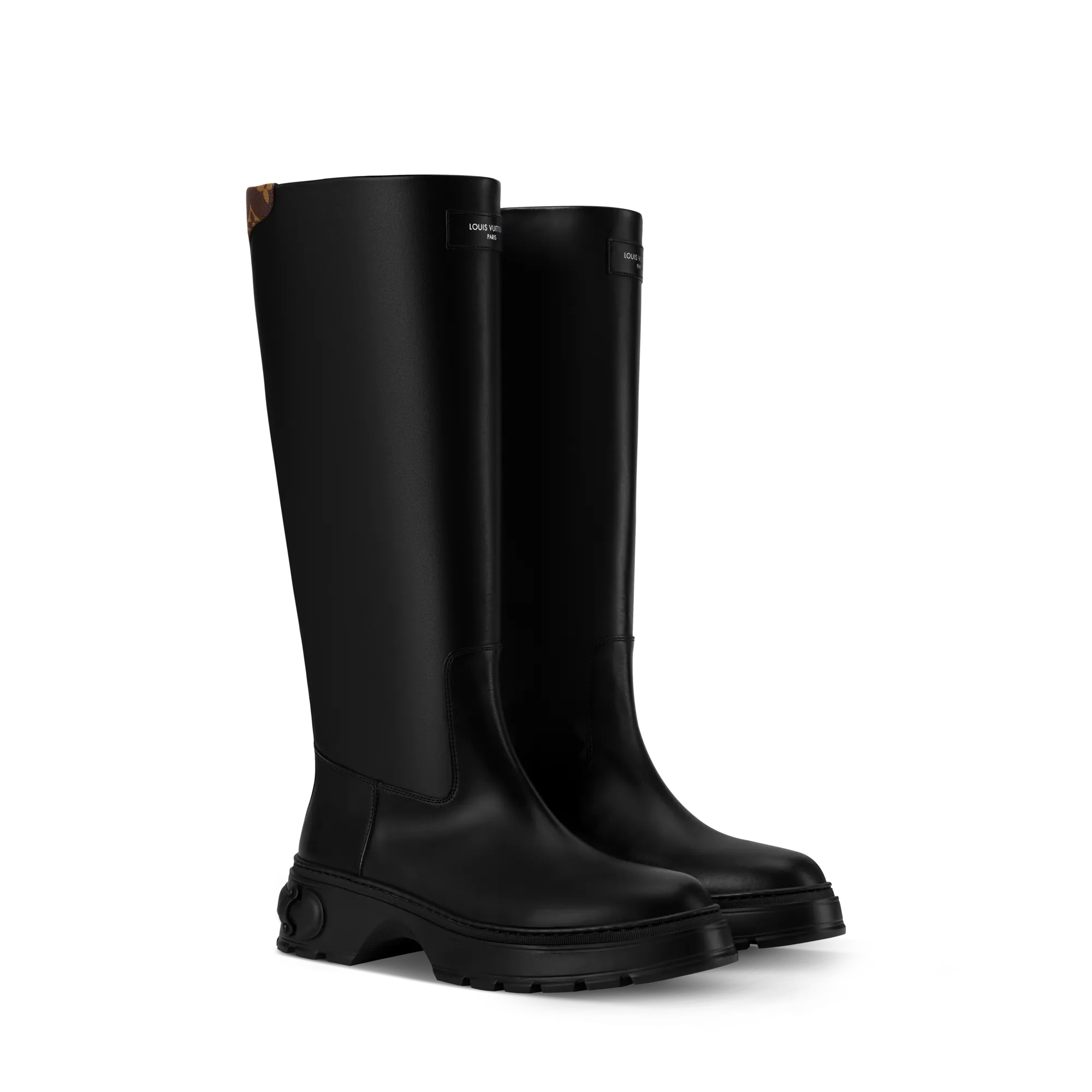 Louis Vuitton LV Squad High Boot Calfxx - Women - Shoes 1AIC70 Black