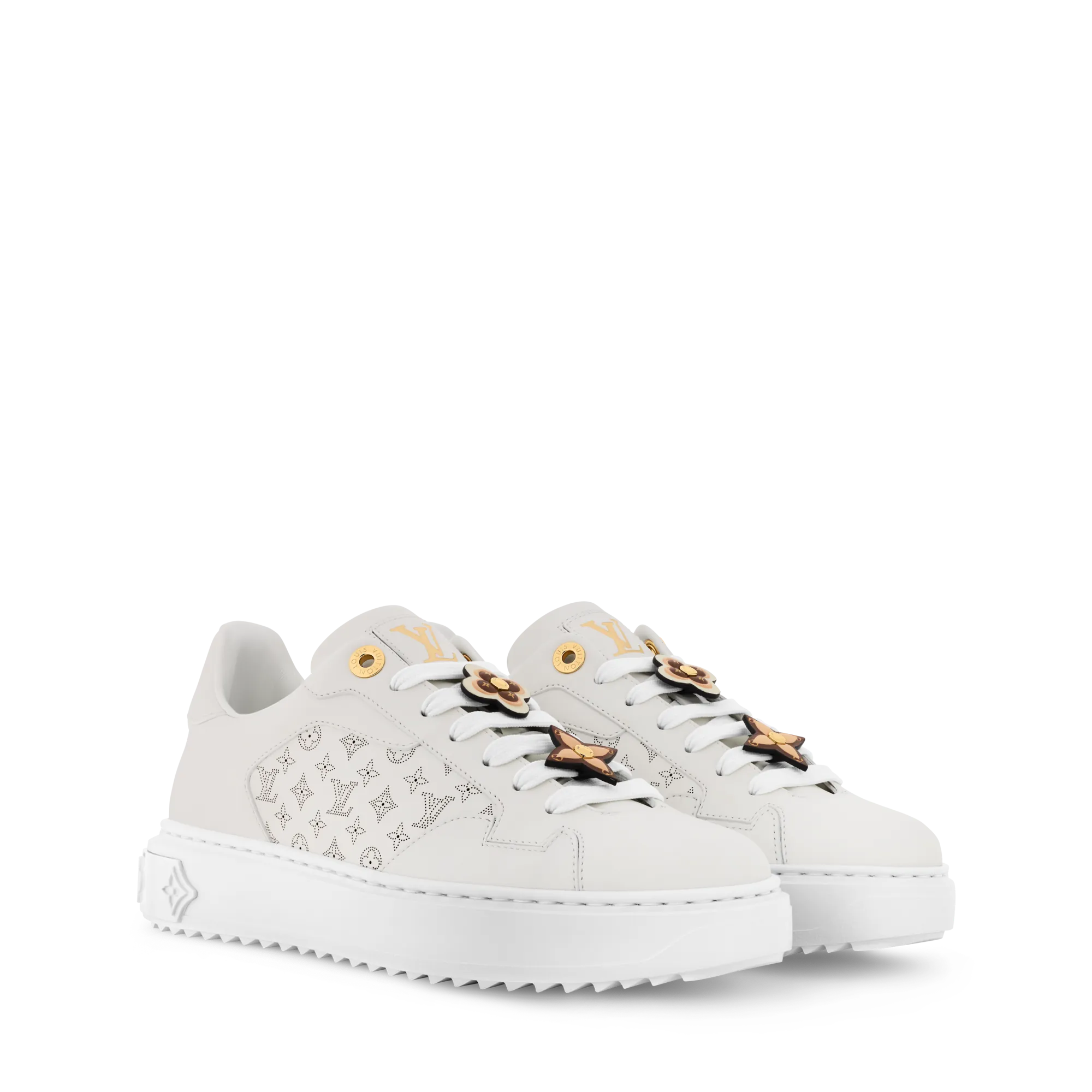 Louis Vuitton Time Out Sneaker Calfxx - Women - Shoes 1AICMD White