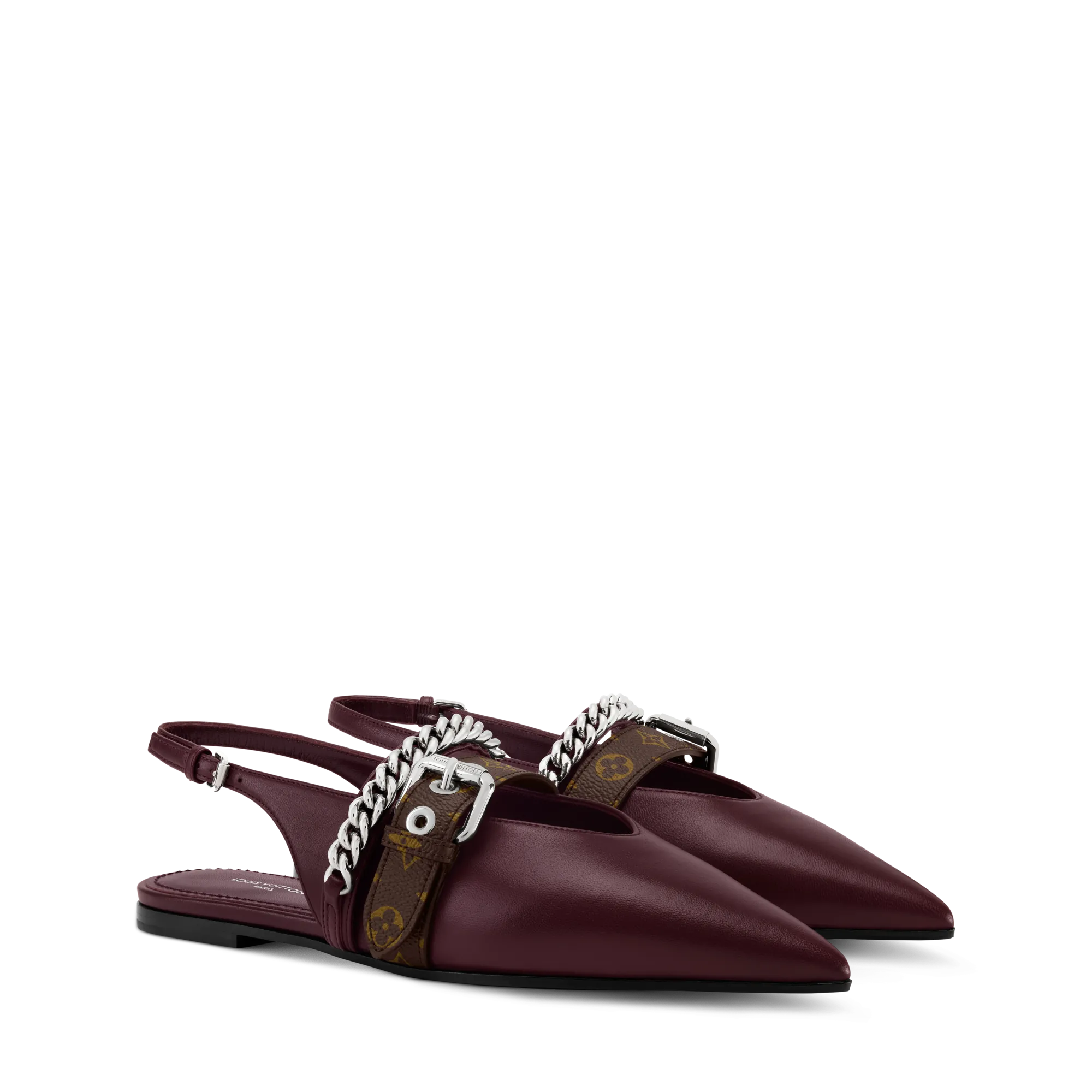 Louis Vuitton LV Vibe Slingback Flat Ballerina Lamb - Women - Shoes 1AICNX Red