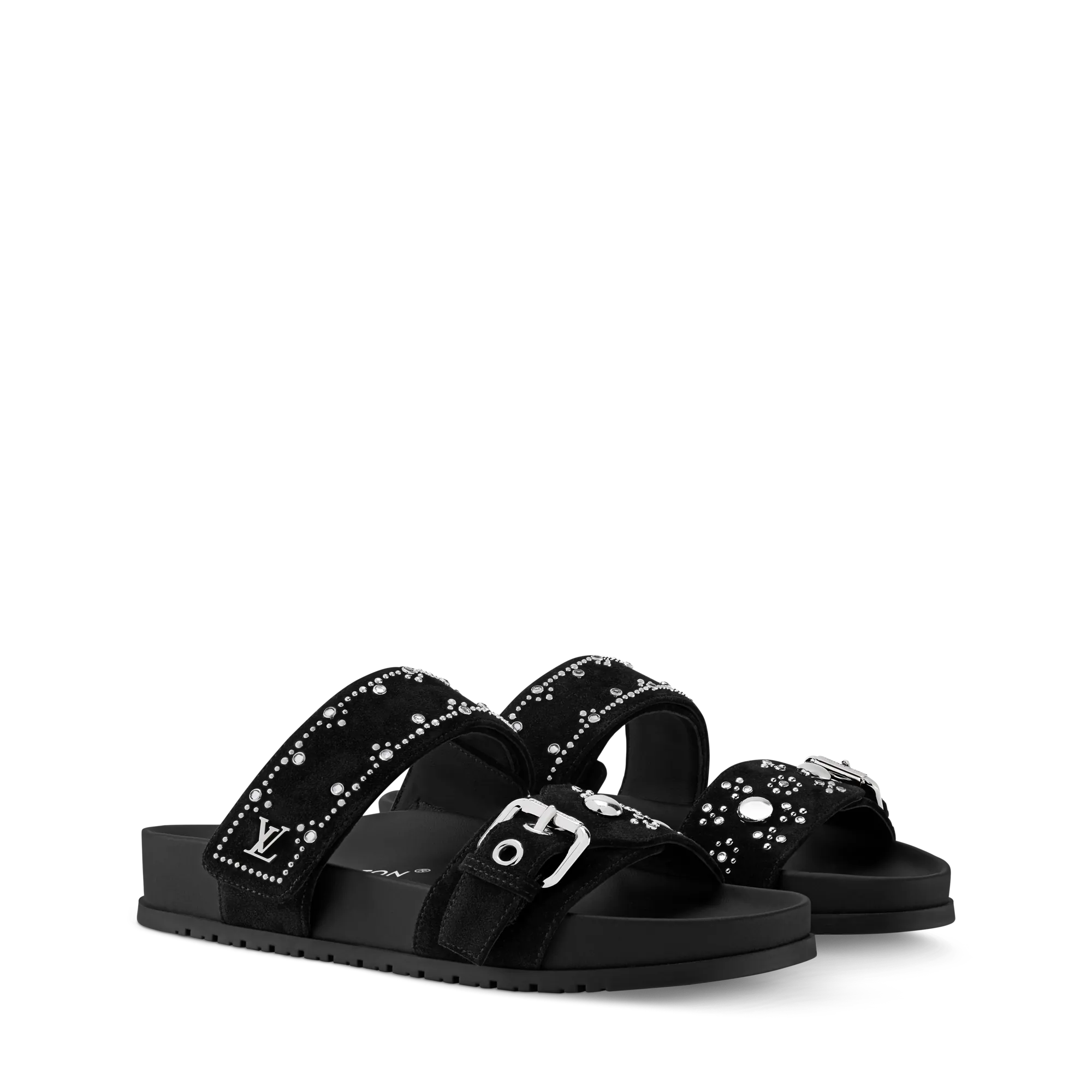 Louis Vuitton Bom Dia Flat Comfort Mule Calfxx - Women - Shoes 1AIE85 Black