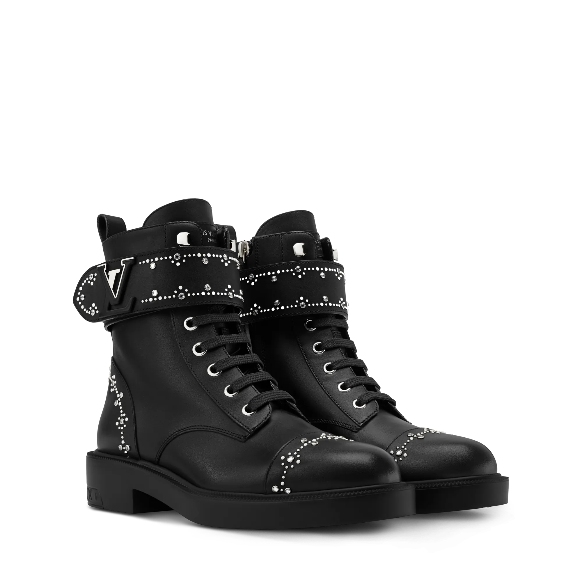 Louis Vuitton Citizen Flat Ranger Boot Calfxx - Women - Shoes 1AIEB5 Black