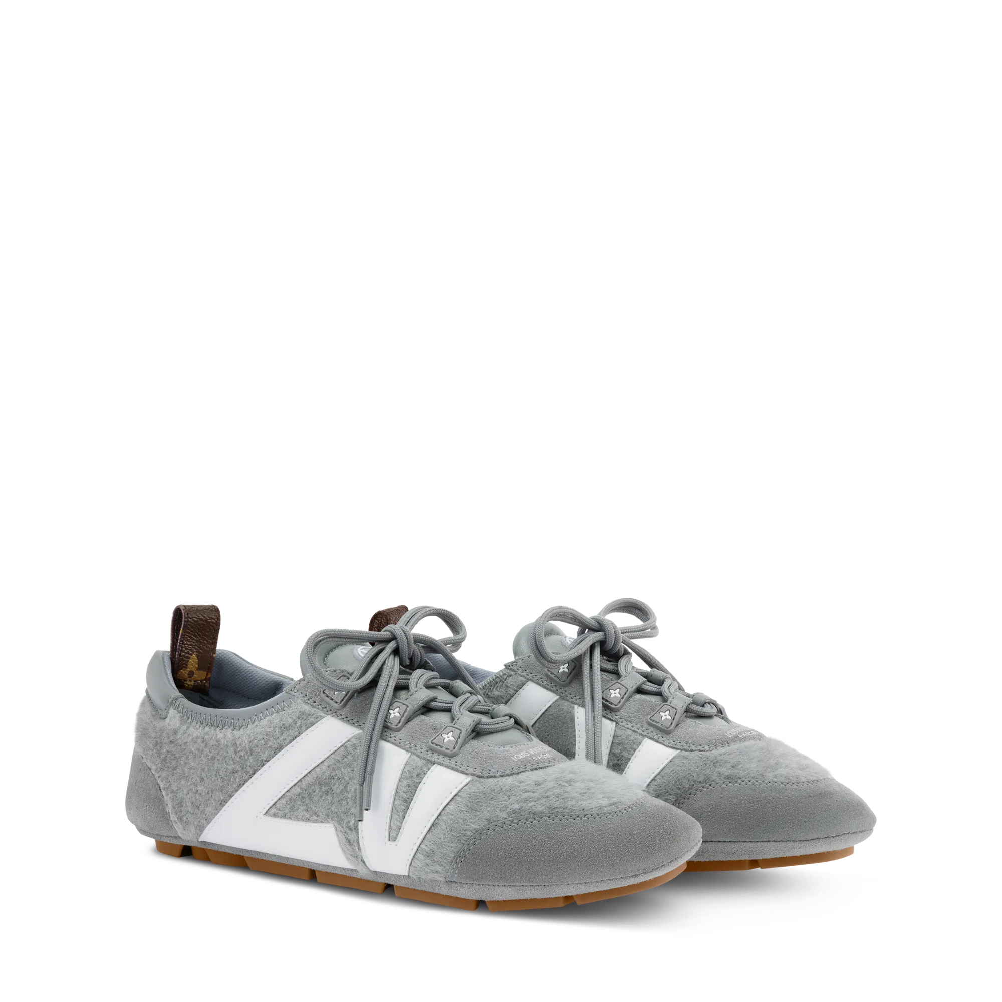 Louis Vuitton LV Sneakerina Wool - Women - Shoes 1AIF22 Light Grey