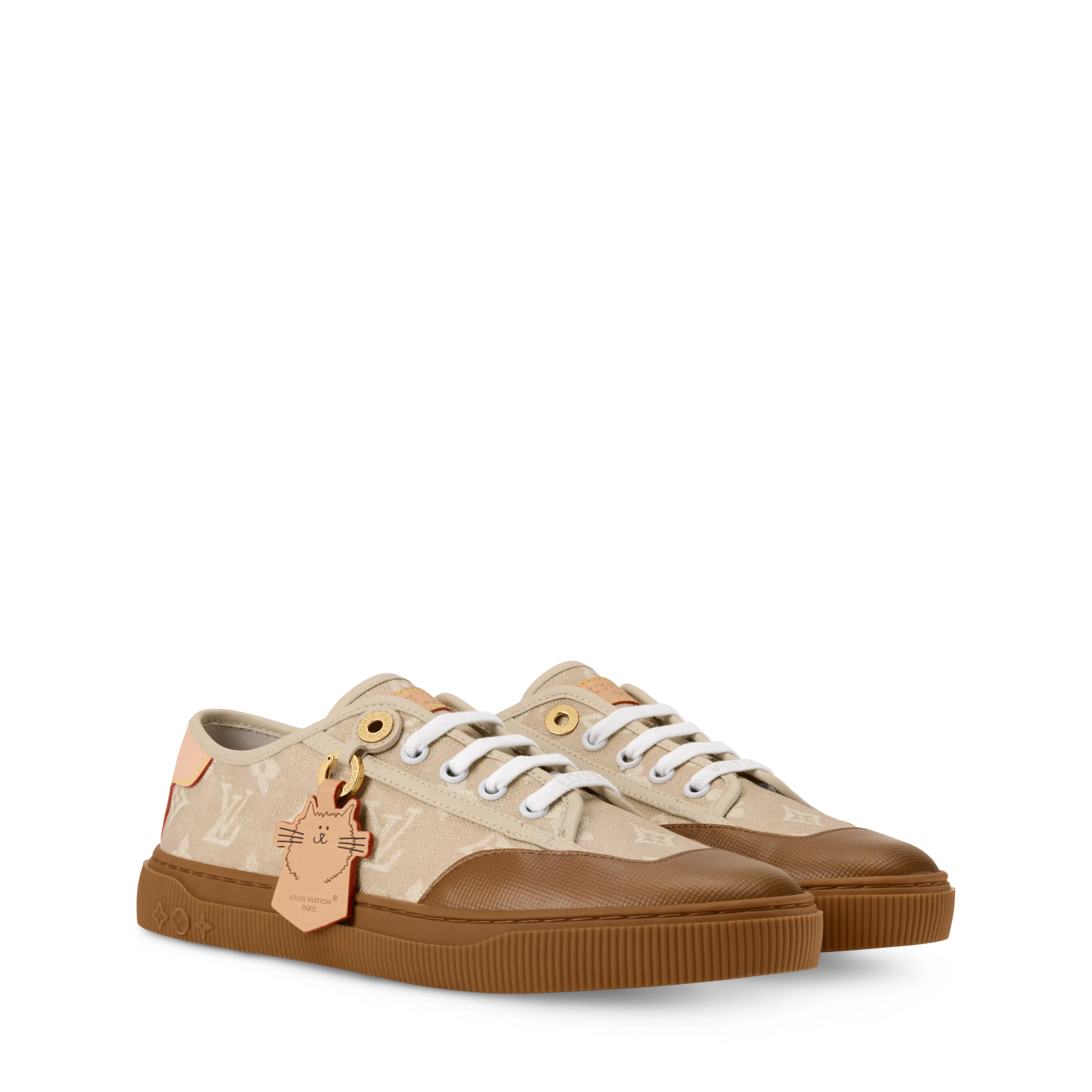 Louis Vuitton LV Lagoon Sneaker Textile canvas - Women - Shoes 1AIFAY Beige