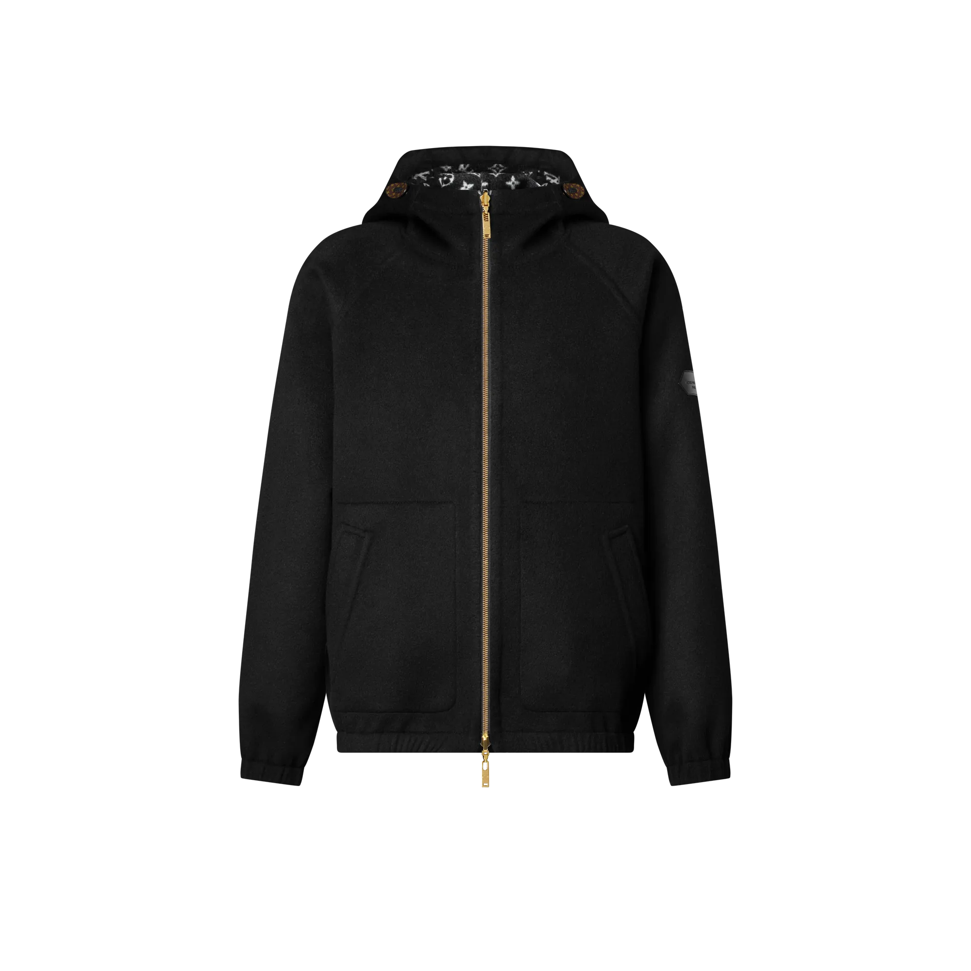 Louis Vuitton Reversible Double Face Hoodie - Women - Ready - to - Wear 1AIHH6 Black