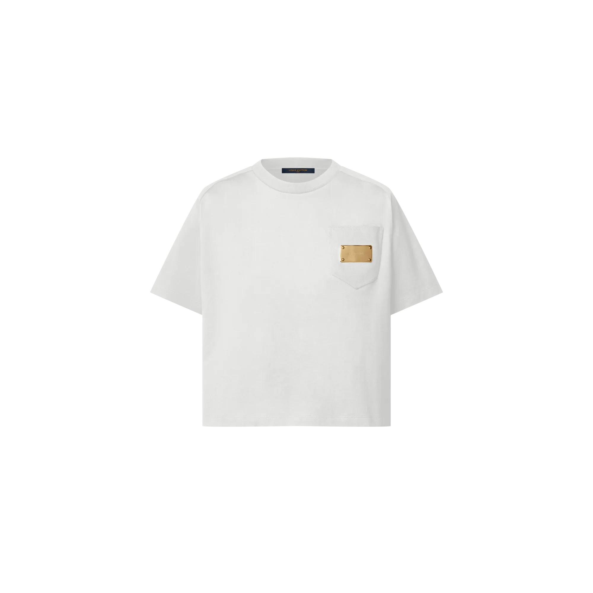 Louis Vuitton Signature Pocket Crop Top - Women - Ready - to - Wear 1AIHUV White