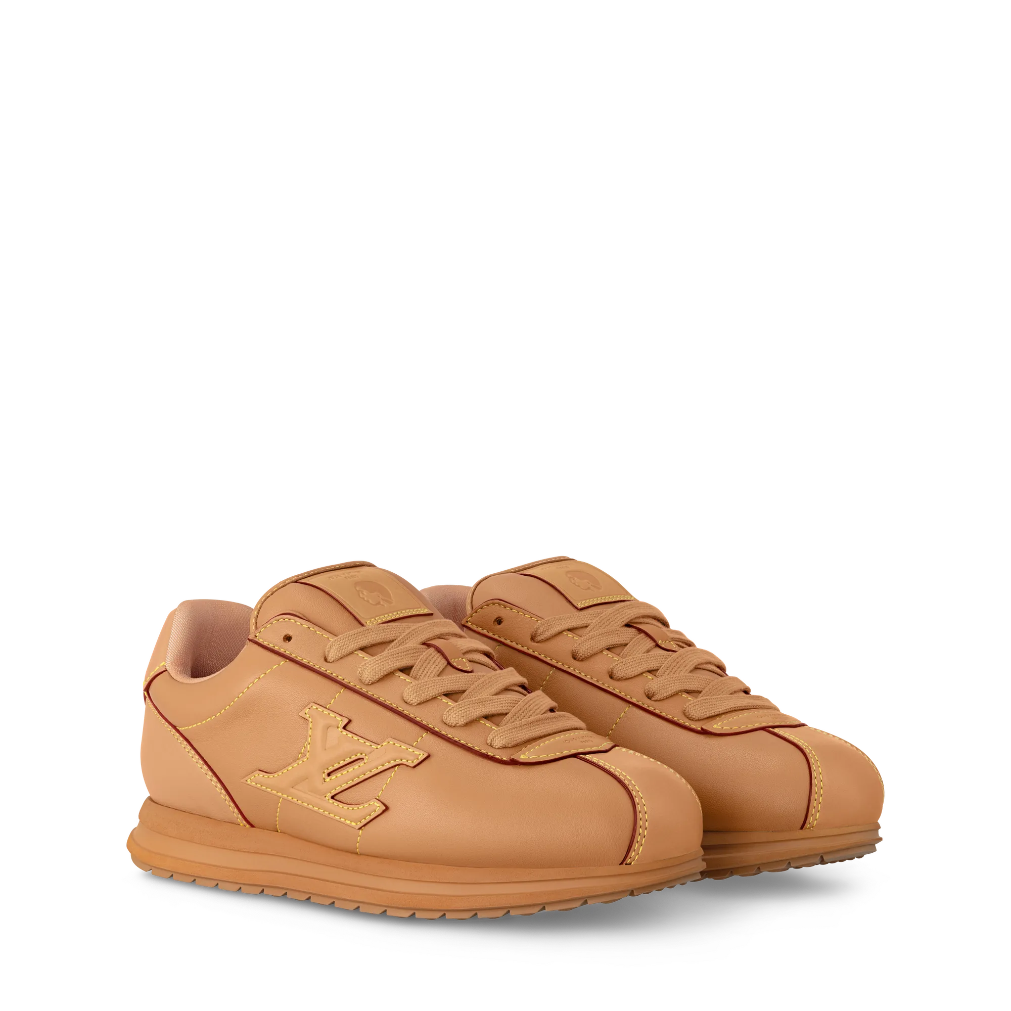 Louis Vuitton LV Buttersoft Sneaker Mix Of Leathers - Men - Shoes 1AIKEB Beige