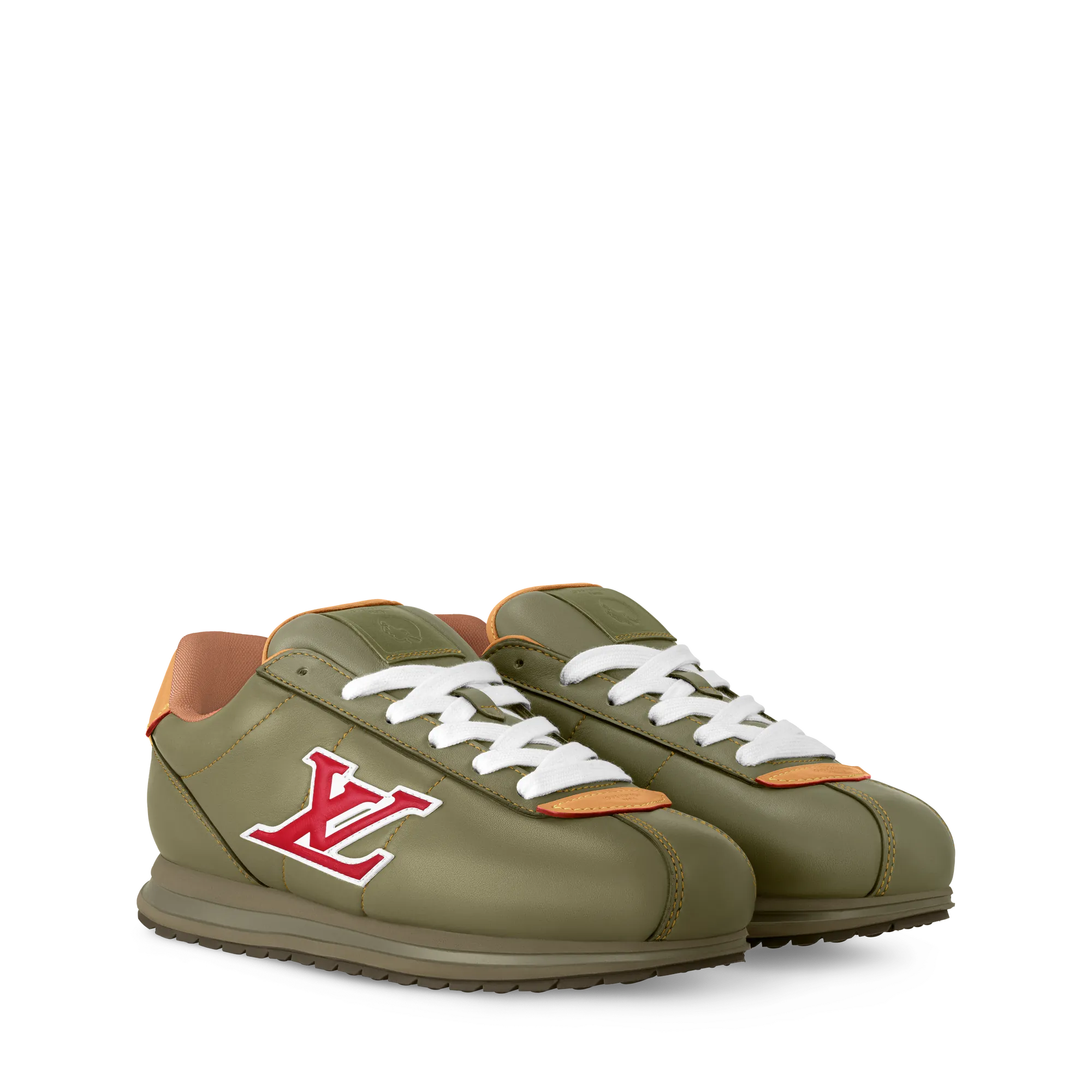 Louis Vuitton LV Buttersoft Sneaker Mix Of Leathers - Men - Shoes 1AIKHU Khaki