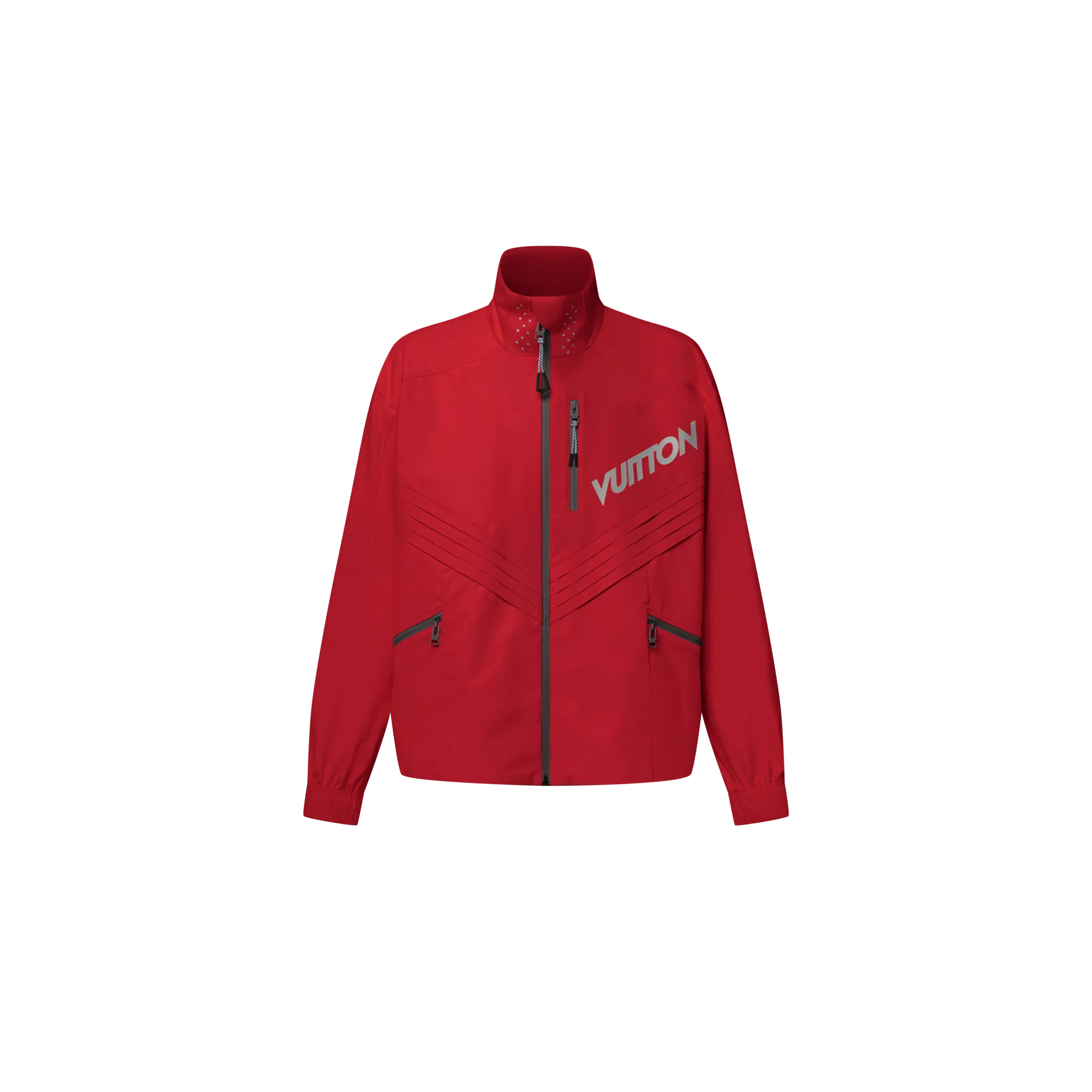 Louis Vuitton Technical Ripstop Parka - Women - Ready - to - Wear 1AIPSN Red