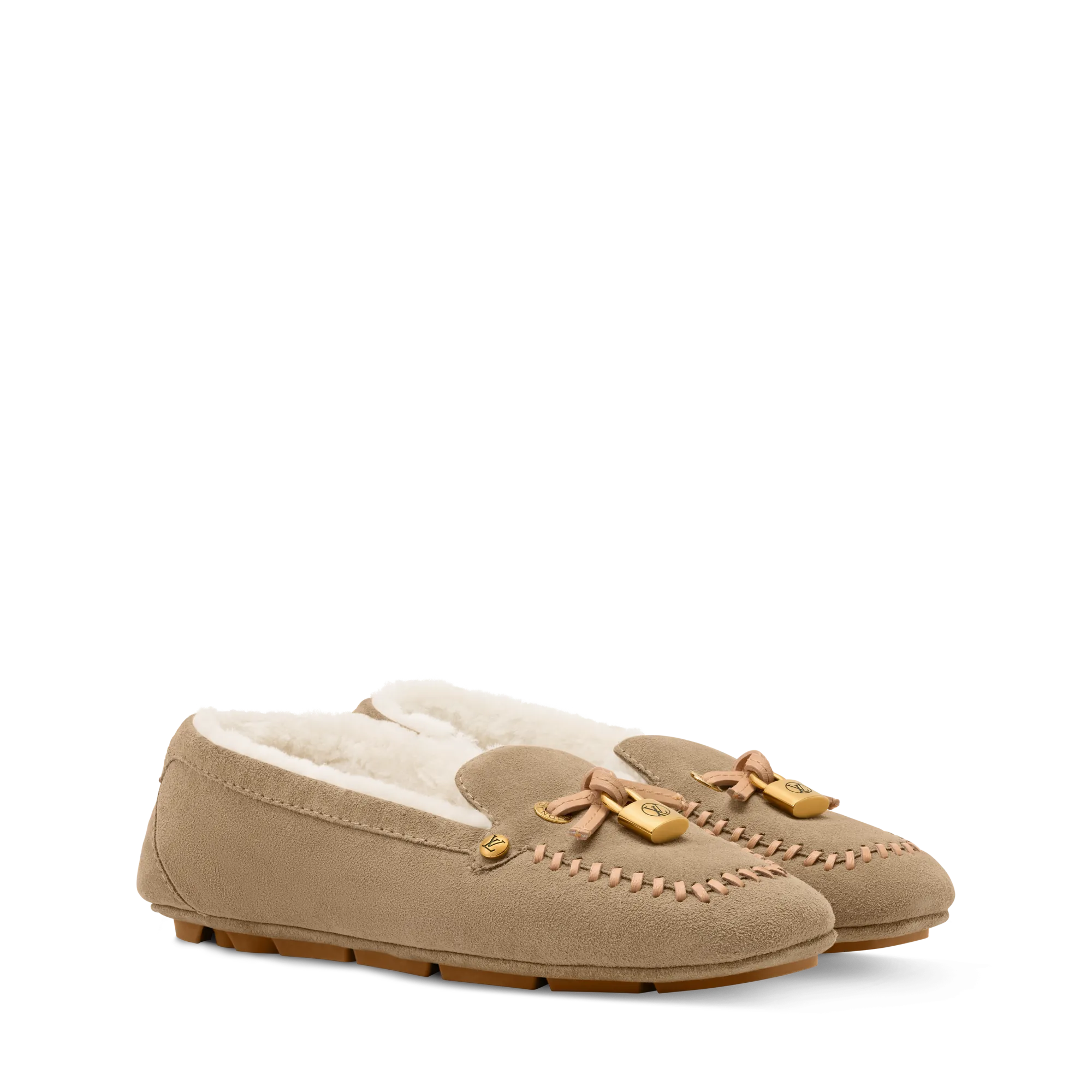 Louis Vuitton Flore Car Shoe Calfxx - Women - Shoes 1AITV5 Beige