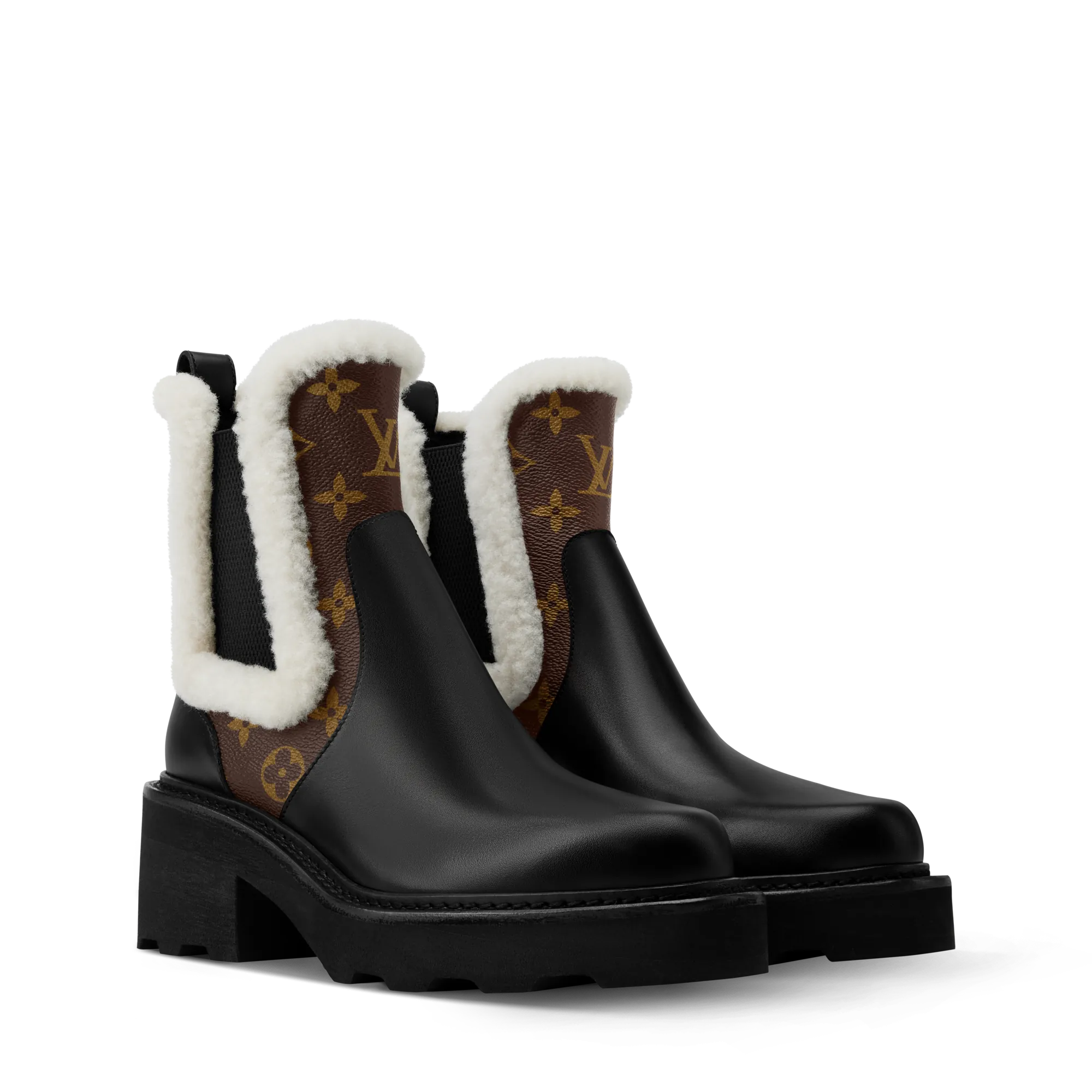 Louis Vuitton LV Beaubourg Chelsea Boot Calfxx - Women - Shoes 1AIUJ2 Black