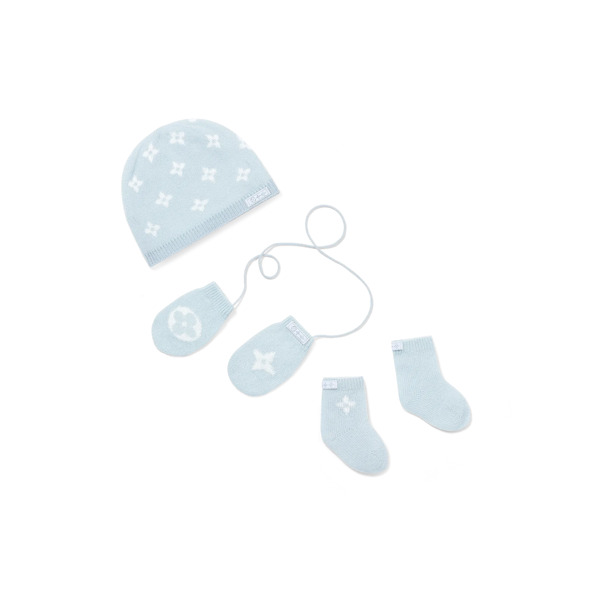 Louis Vuitton Birth Set S00 - New - For Baby GI029C Light Blue