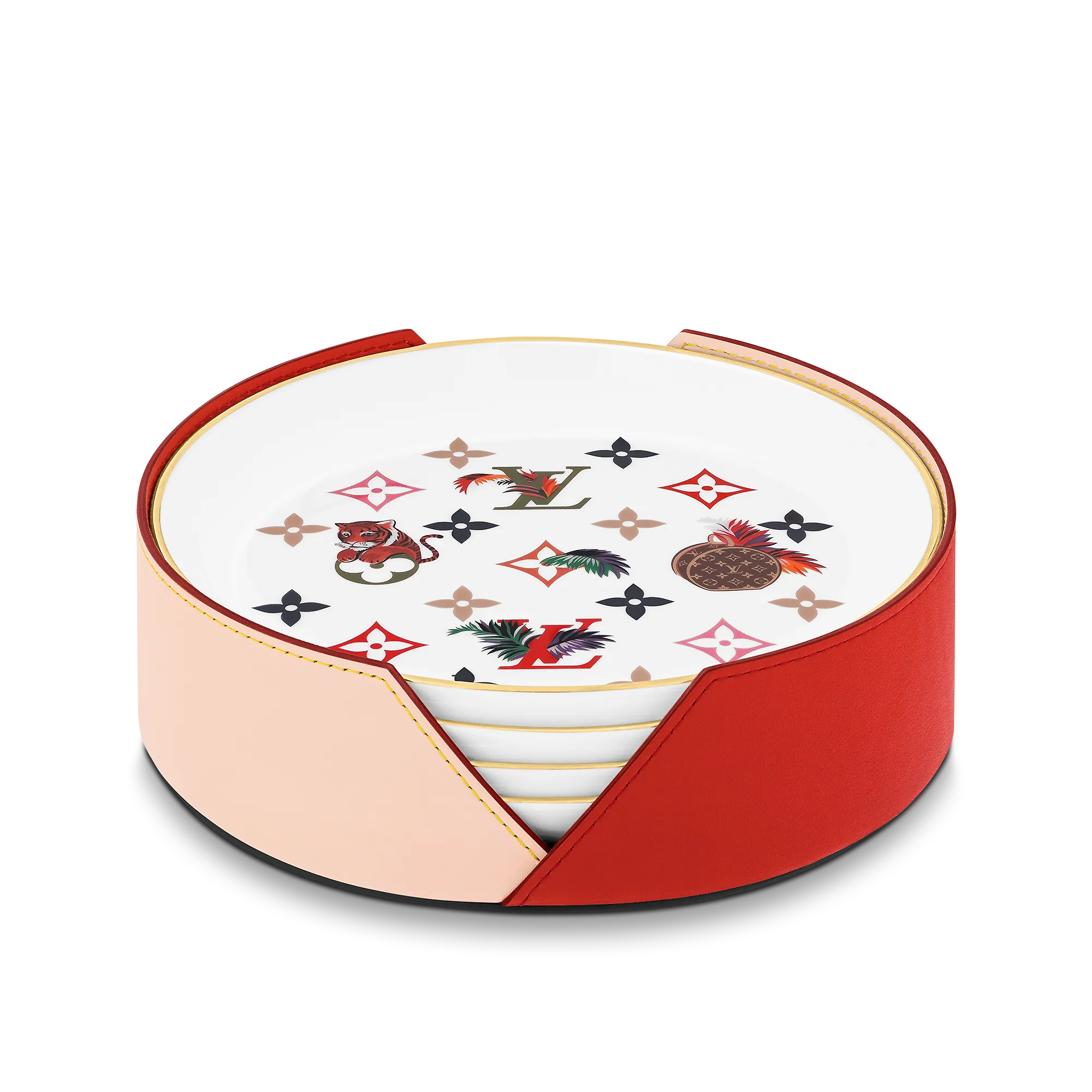 Louis Vuitton Set of 4 Plates S00 - Art of Living - Sports and Lifestyle GI0722