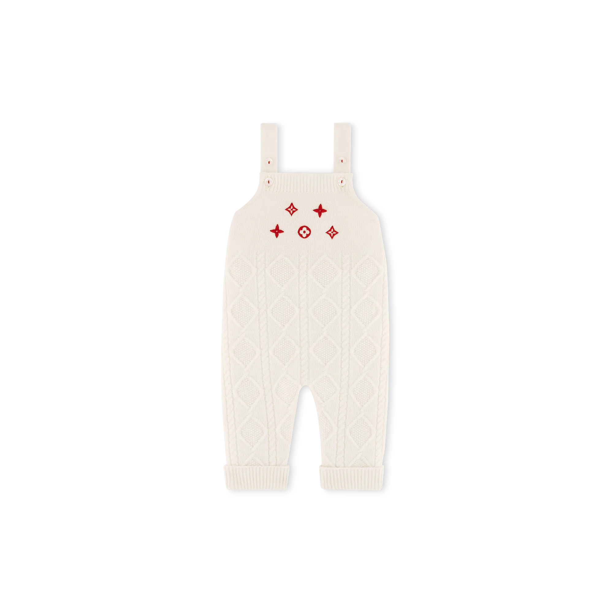 Louis Vuitton Embroidered Knitted Dungarees S00 - gifts - Gifts For Baby GI073D Louis Vuitton Embroidered Knitted Dungarees S00 - gifts - Gifts For Baby GI073D