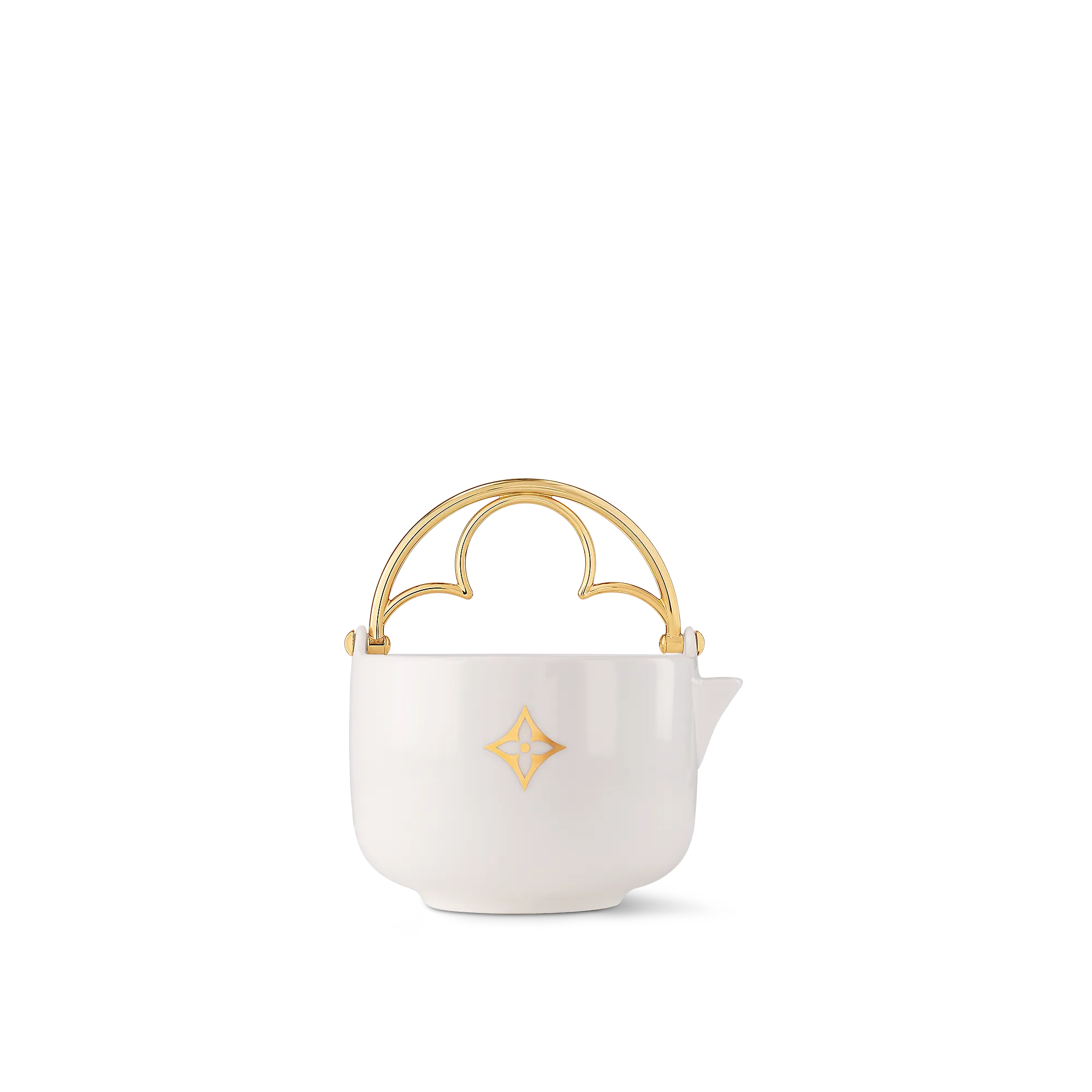 Louis Vuitton Teapot Gold S00 - Art of Living - Home GI0816
