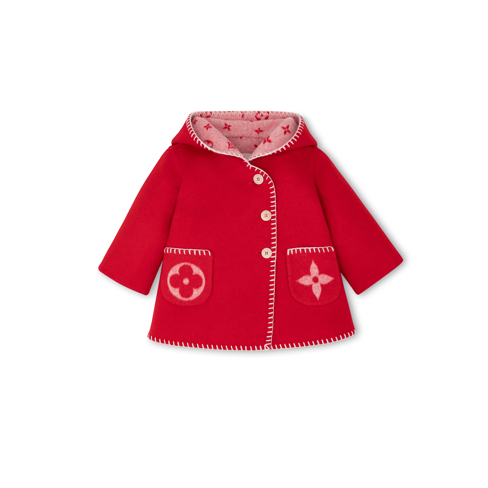 Louis Vuitton Double-Sided Coat S00 - New - For Baby GI085D