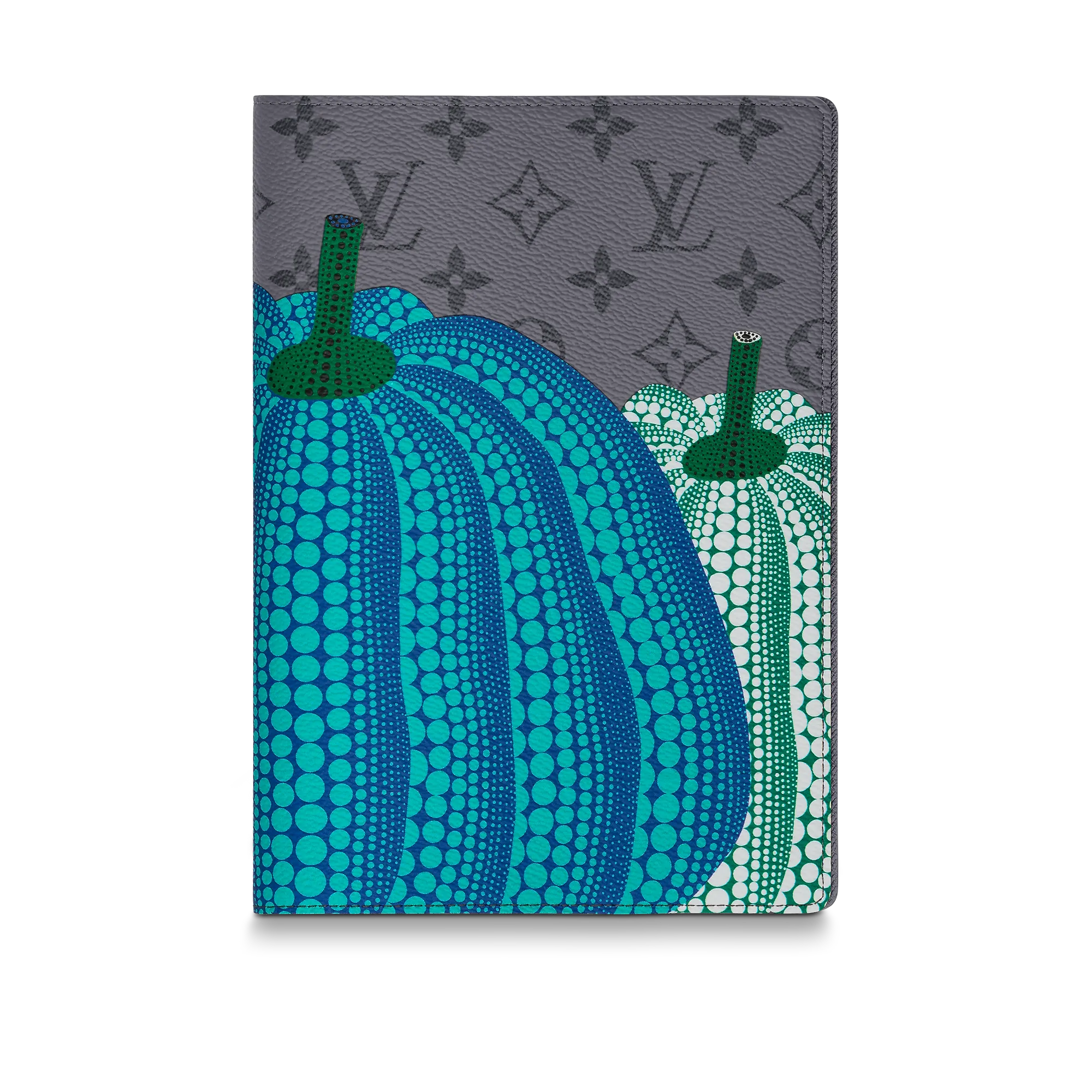 Louis Vuitton LV x YK Pumpkin Auguste Notebook Cover S00 - Art of Living - Books and Stationery GI0889