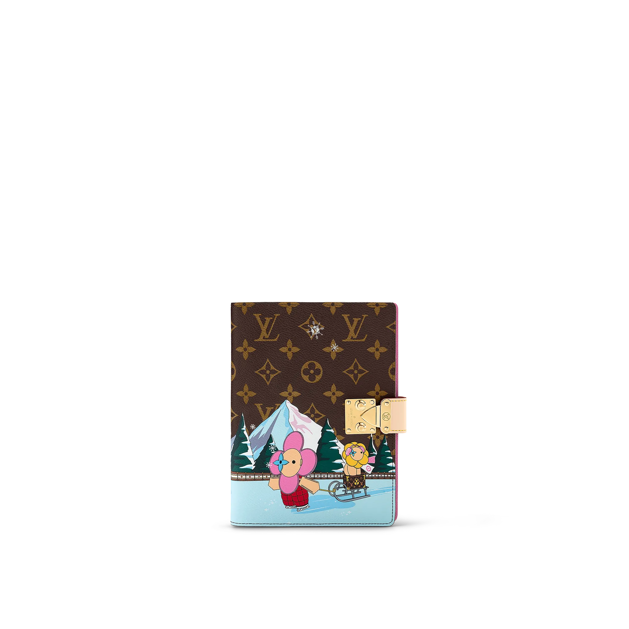 Louis Vuitton Paul Notebook Cover Ice Skating Xmas S00 - Art of Living - Books and Stationery GI0942