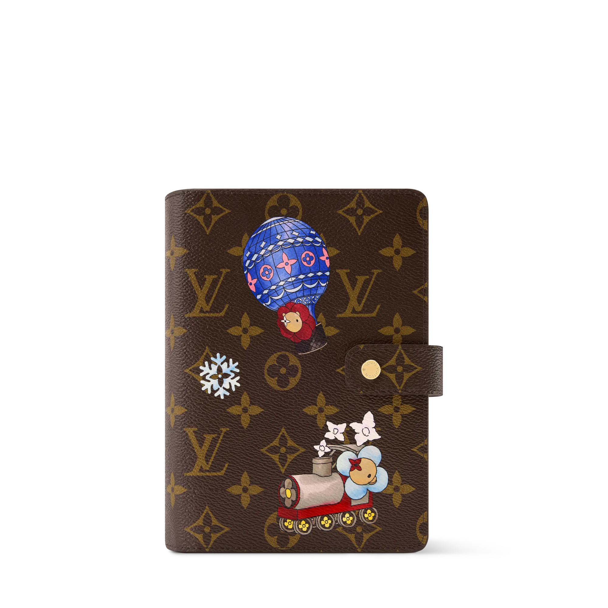 Louis Vuitton Medium Ring Agenda Cover Canvas - Trunks, Travel and Home - Library GI1466 Brown