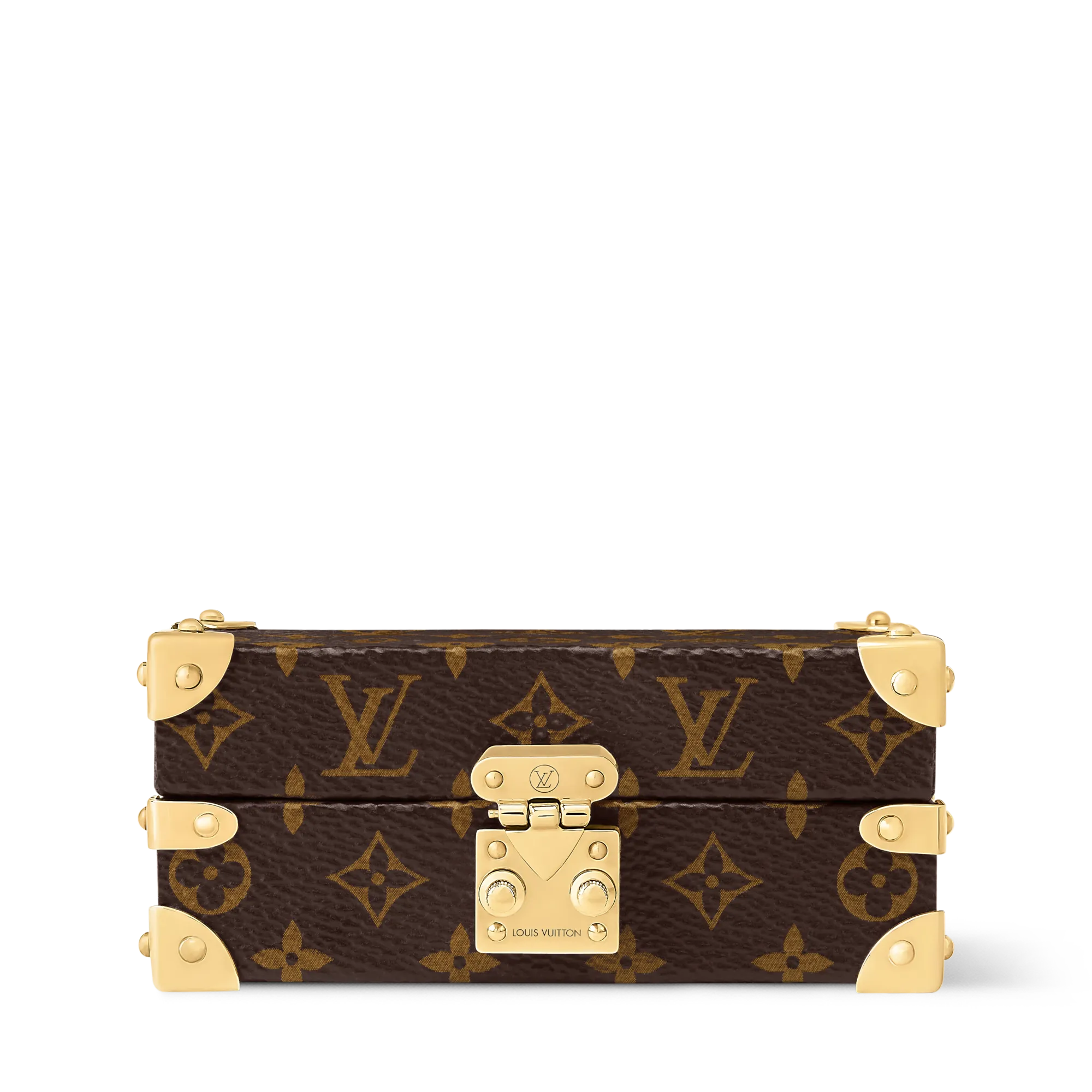 Louis Vuitton Trunk Lipstick Case Coated canvas - Perfumes and Beauty - Beauty Accessories LBD001 Brown Louis Vuitton Trunk Lipstick Case Coated canvas - Perfumes and Beauty - Beauty Accessories LBD001 Brown