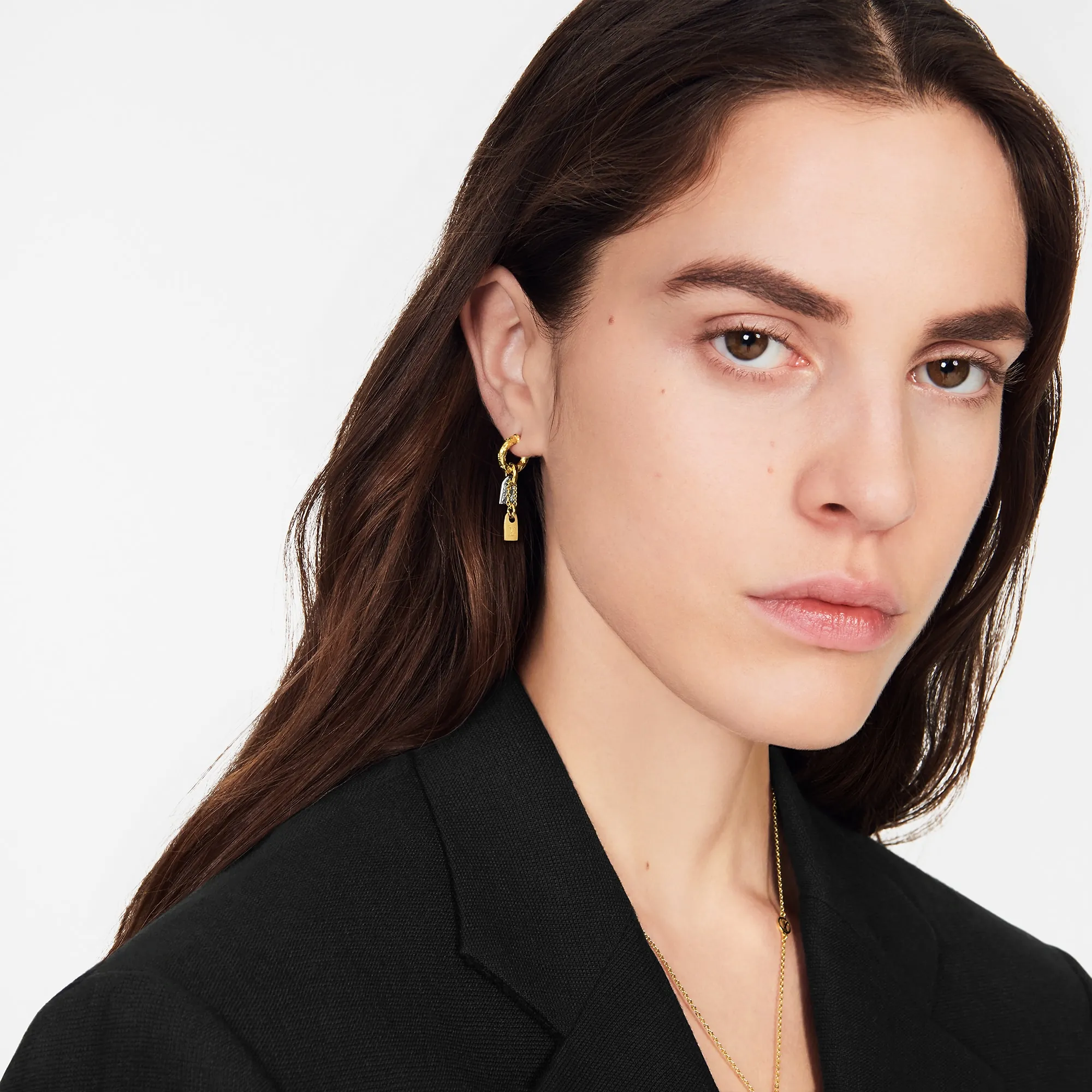 Louis Vuitton Nanogram Tag Earrings S00 - Women - Fashion Jewelry M00607