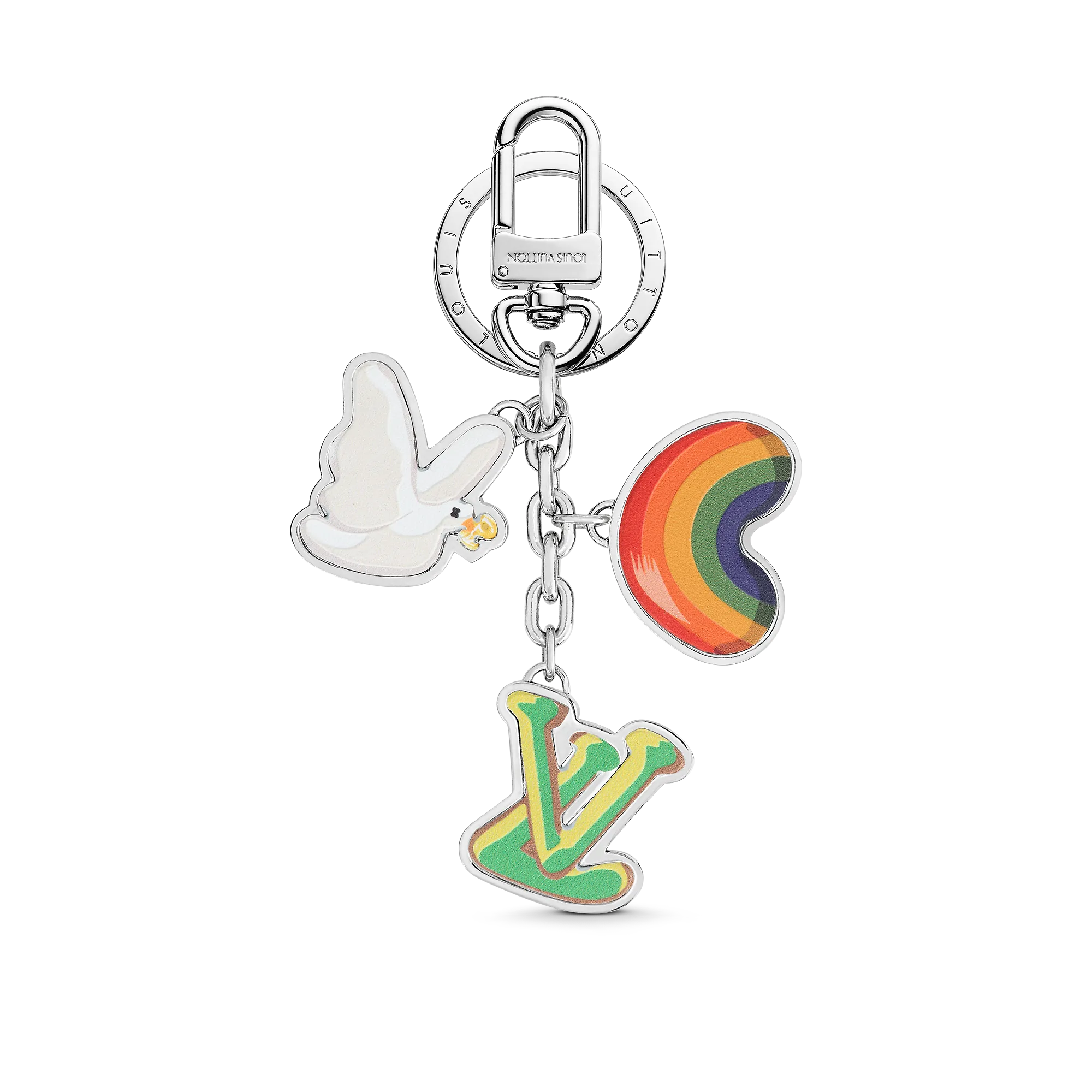 Louis Vuitton LV Good Vibes Bag Charm And Key Holder S00 - Men - Accessories M00959