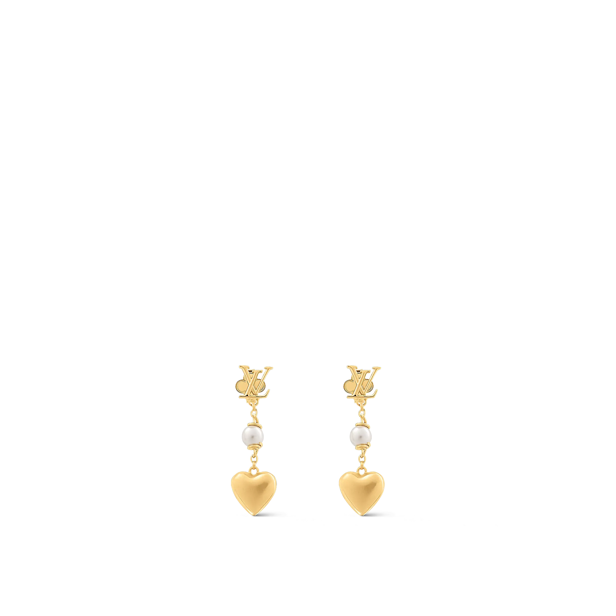 Louis Vuitton LV Heart Earrings S00 - Women - Fashion Jewelry M01011