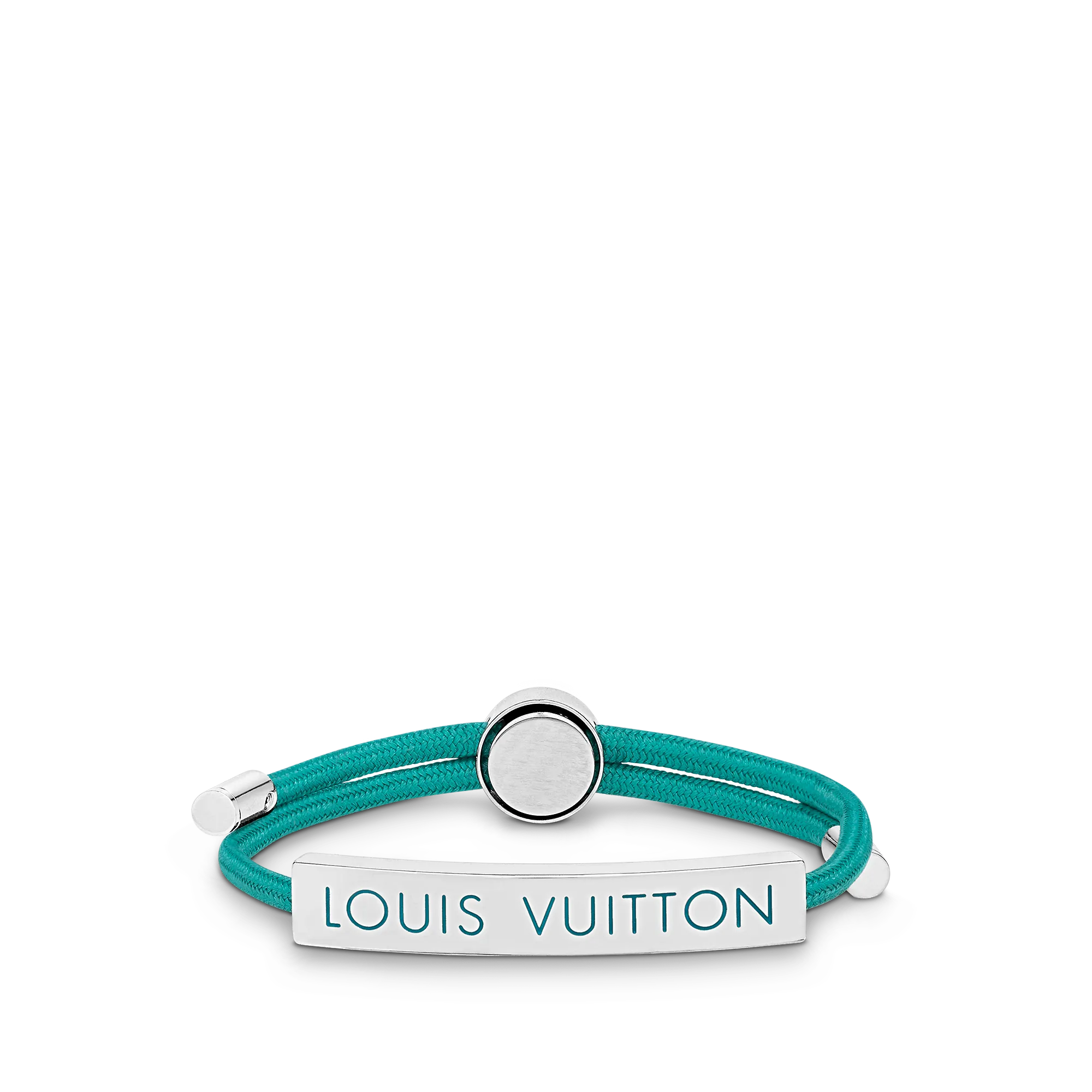 Louis Vuitton Space LV Bracelet S00 - Men - Fashion Jewelry M01127 Green
