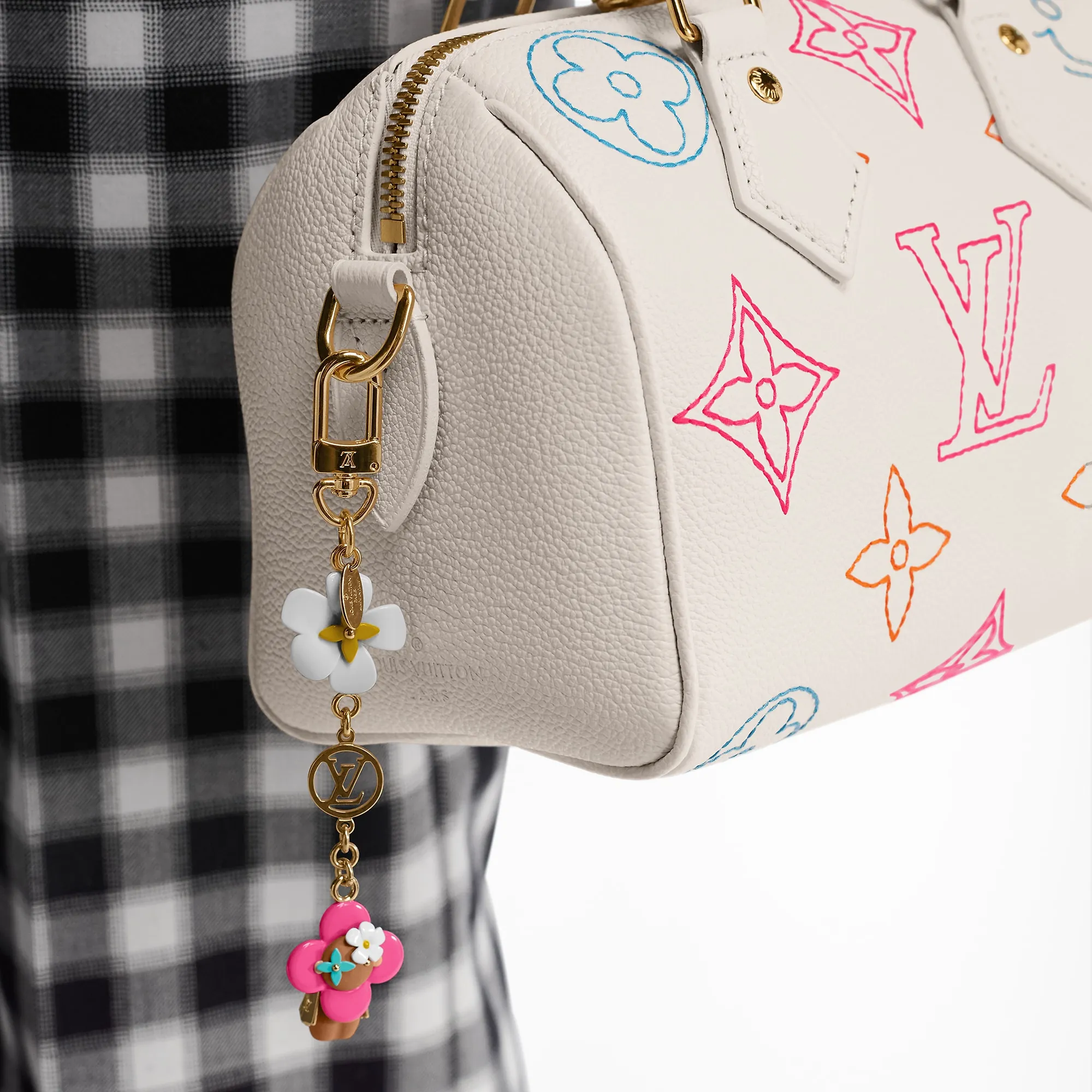 Louis Vuitton Vivienne Hawaii Chain Bag Charm S00 - Women - Accessories M01356