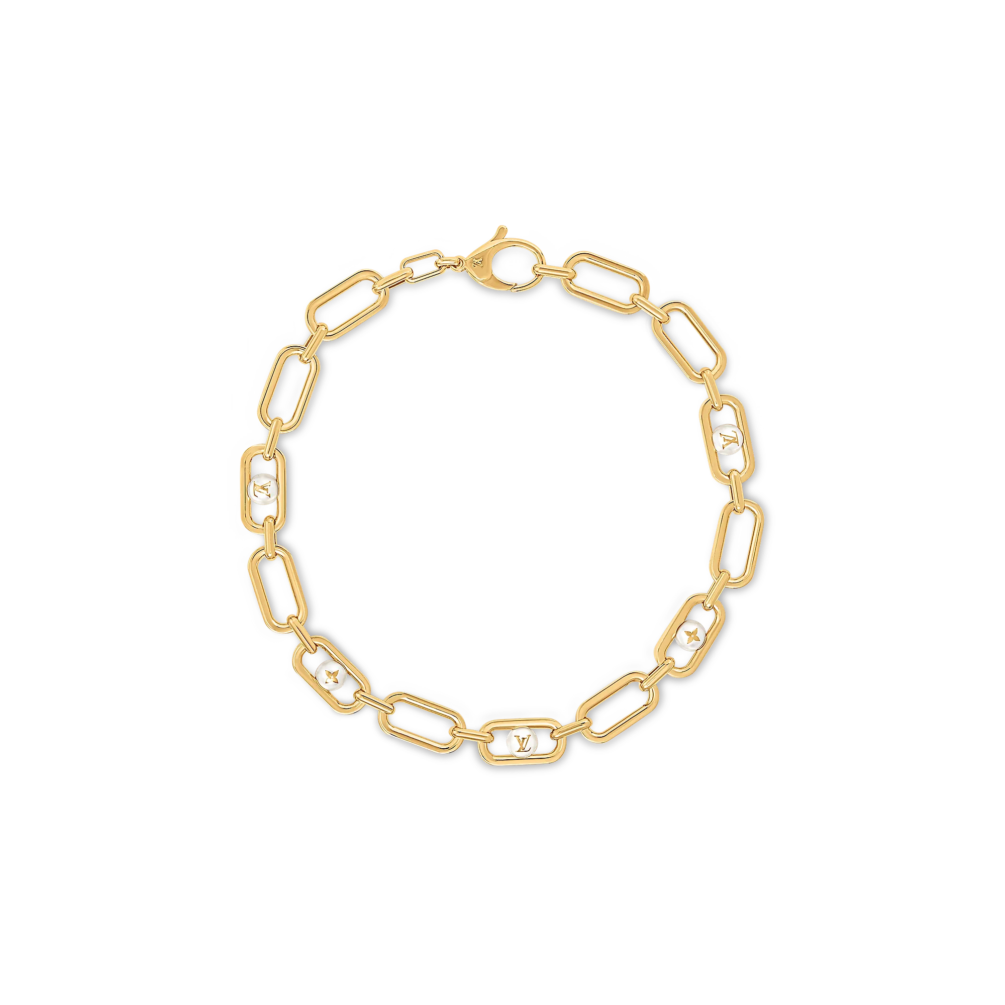 Louis Vuitton My LV Chain Pearls Necklace S00 - Women - Fashion Jewelry M01452