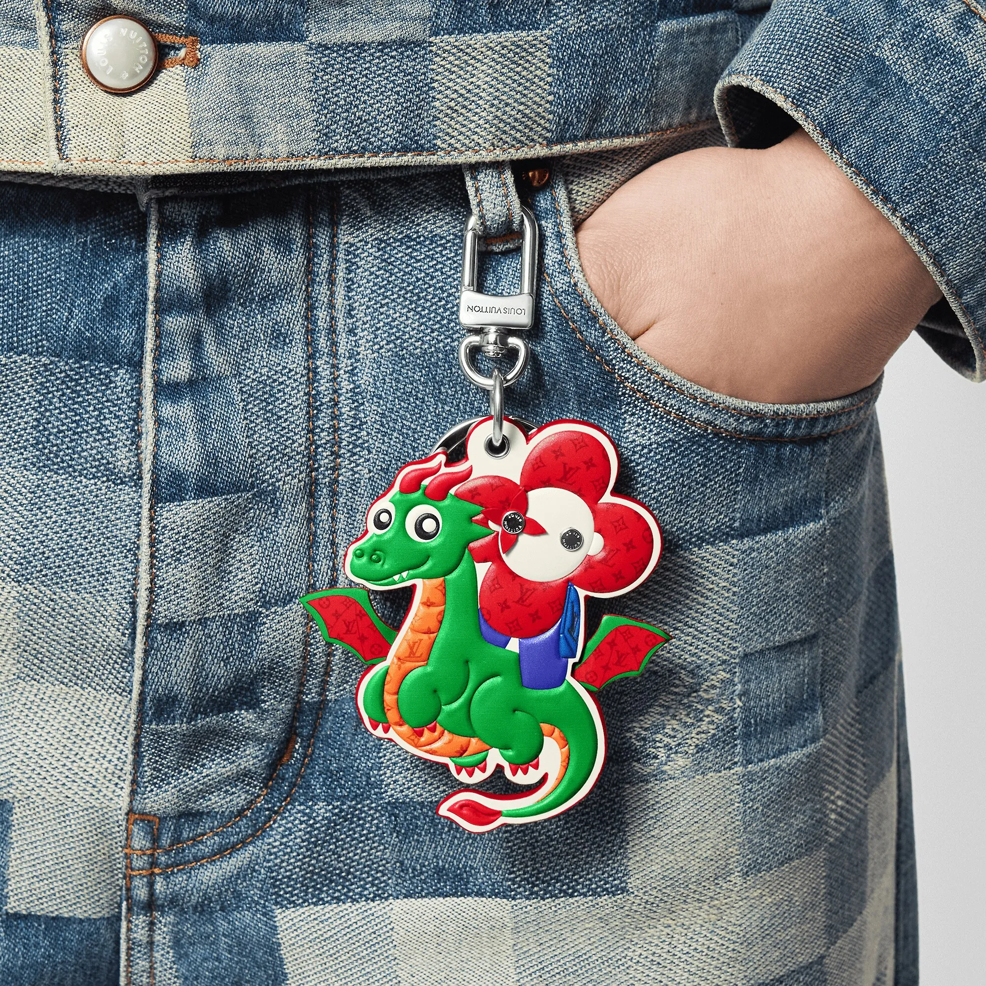 Louis Vuitton LV Dragon Vivienne Figurine Key Holder and Bag Charm S00 - Men - Accessories M01466