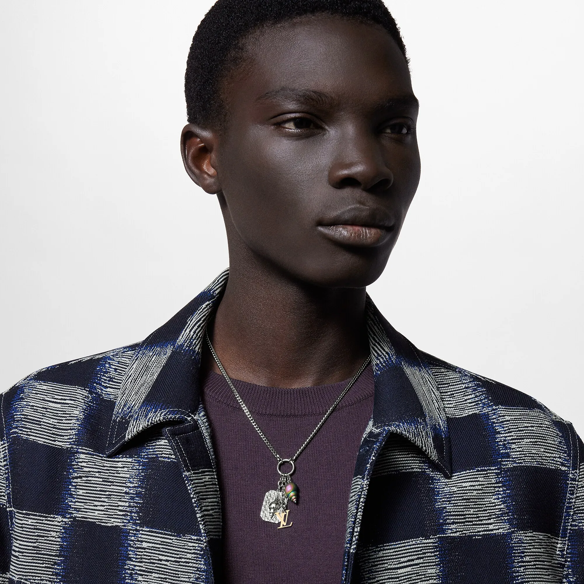 Louis Vuitton LV Shell Pendant S00 - Men - Fashion Jewelry M01495