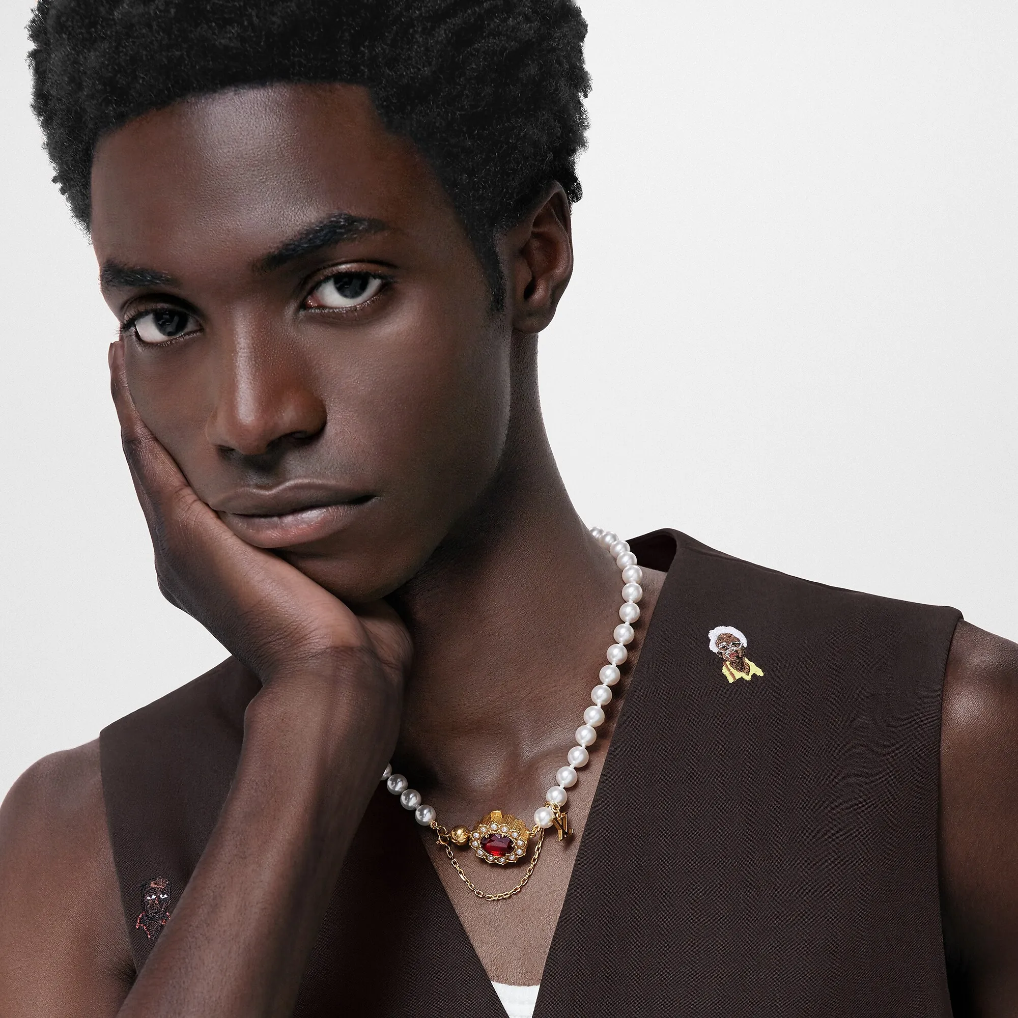 Louis Vuitton LV Dynasty Necklace S00 - Men - Fashion Jewelry M01747